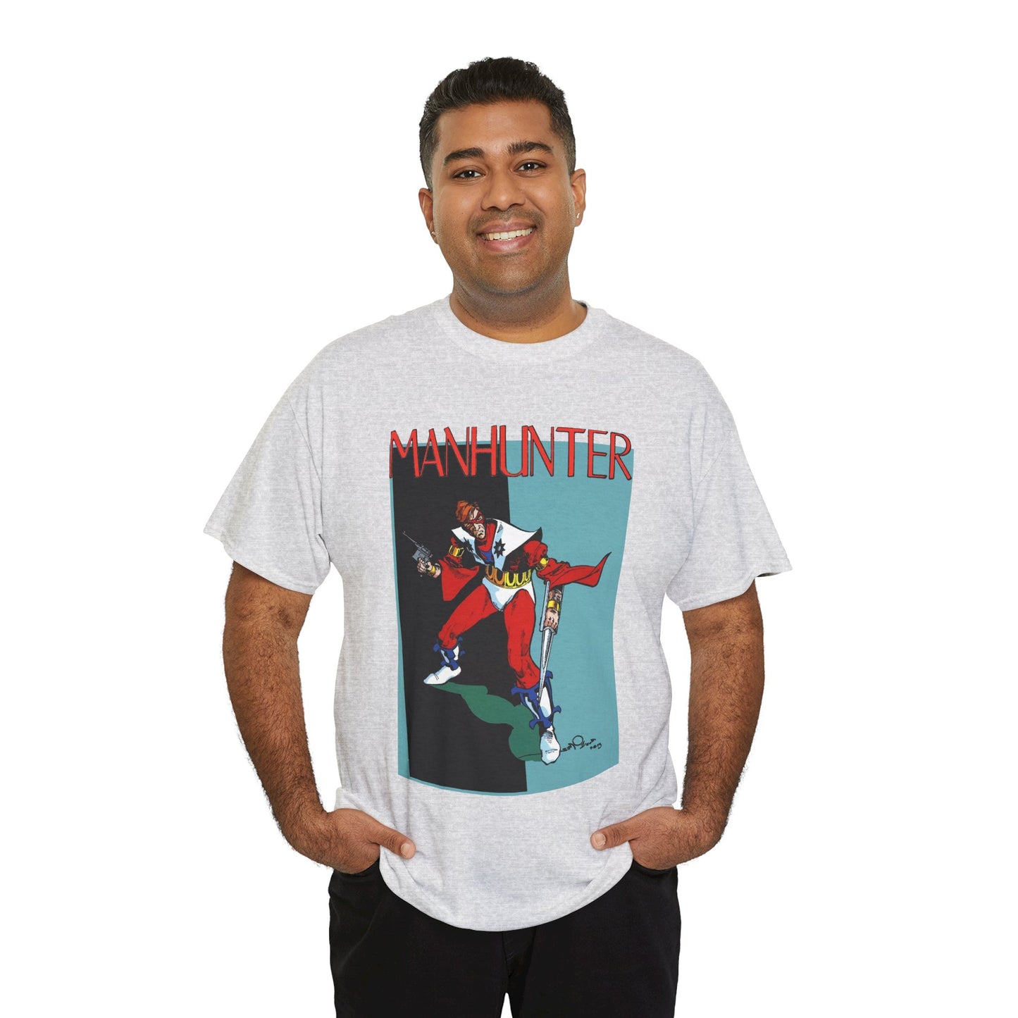 Manhunter T-Shirt - Walt Simonson Art - Detective Comics - Paul Kirk - DC Comics - Batman Connection