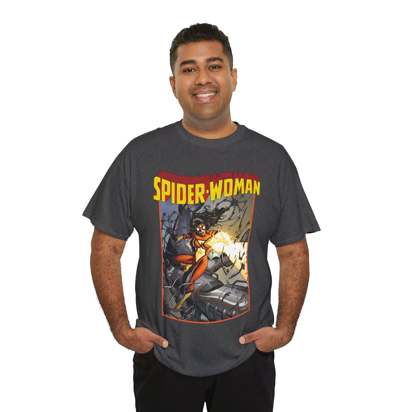 Spider-Woman T-Shirt - George Perez Art - Jessica Drew - Marvel Comics