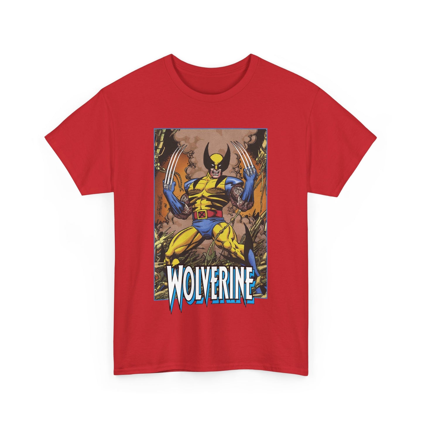 Wolverine T-Shirt - George Perez Art - Uncanny X-Men Member/Leader - Marvel Comics - Logan - Mutant Pride