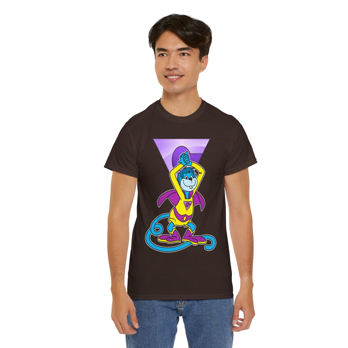 Gleek T-Shirt - Super Friends Cartoon - Wonder Twins Mascot - DC Comics - Space Monkey from Exxor - Zan & Jayna