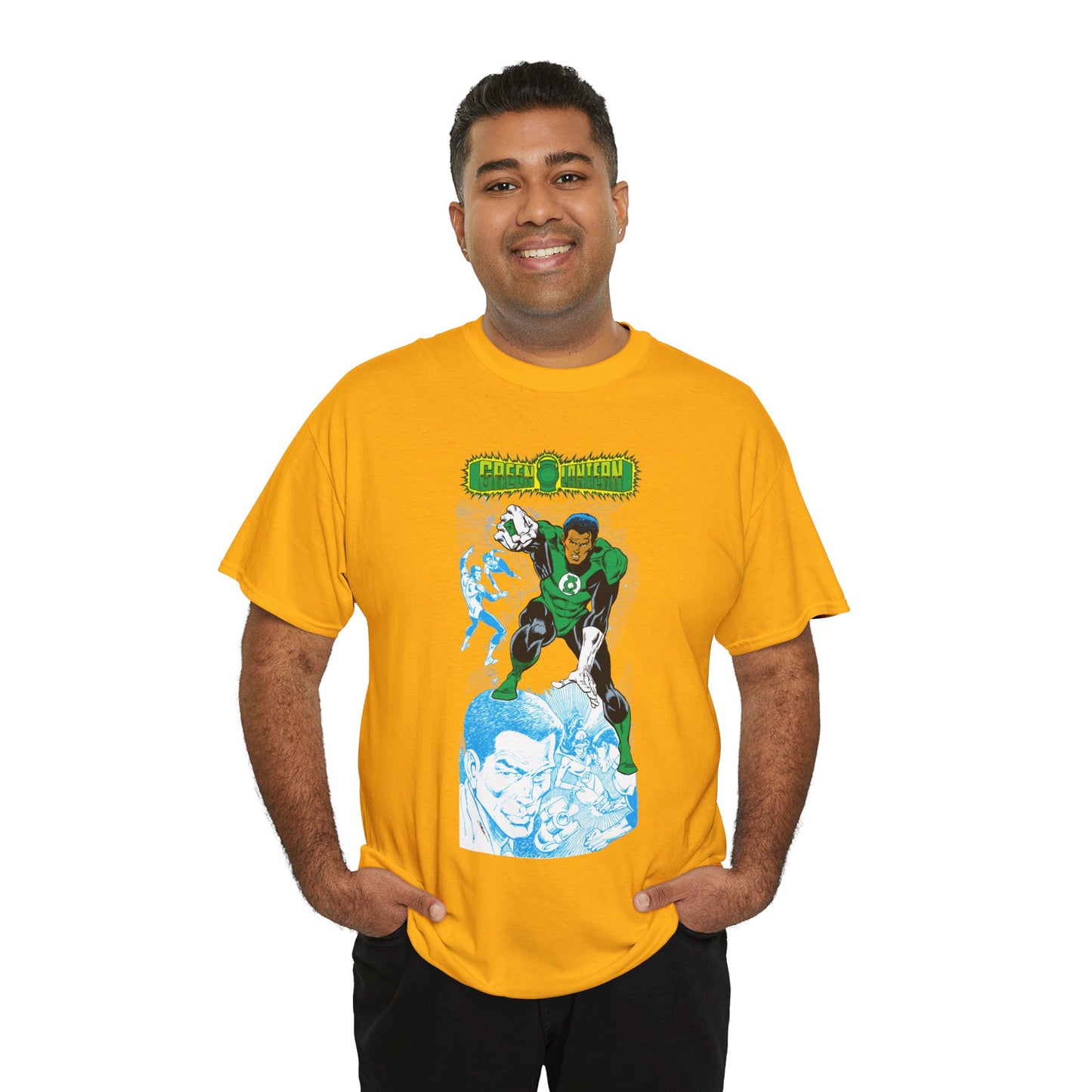 John Stewart Green Lantern T-Shirt - Joe Staton Art - Who's Who in the DC Universe Art - Sector 2814 - DC Comics