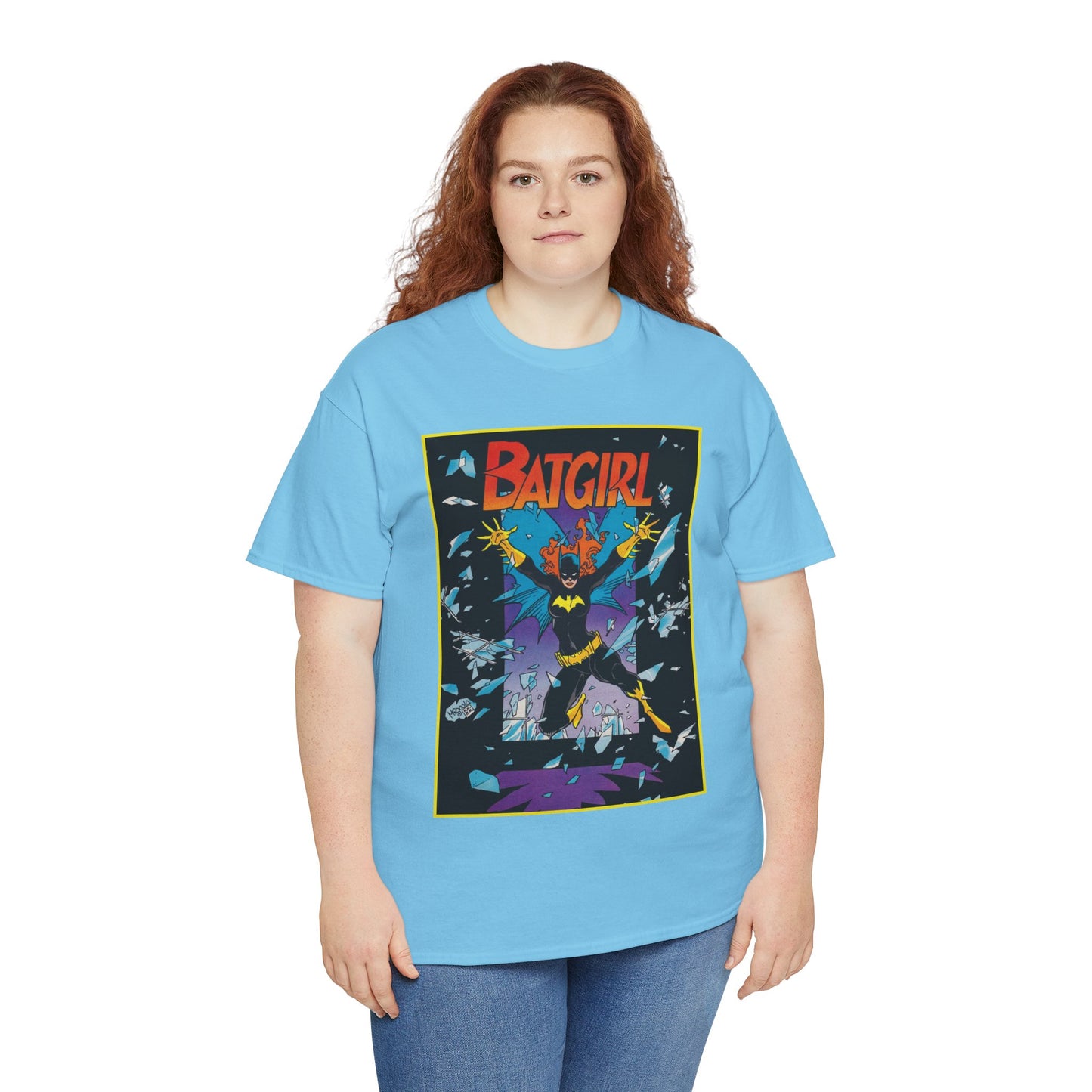 Batgirl T-Shirt - Mike Mignola Art - Barbara Gordon, Gotham City, Bat-Family - 80s Story - DC Comics