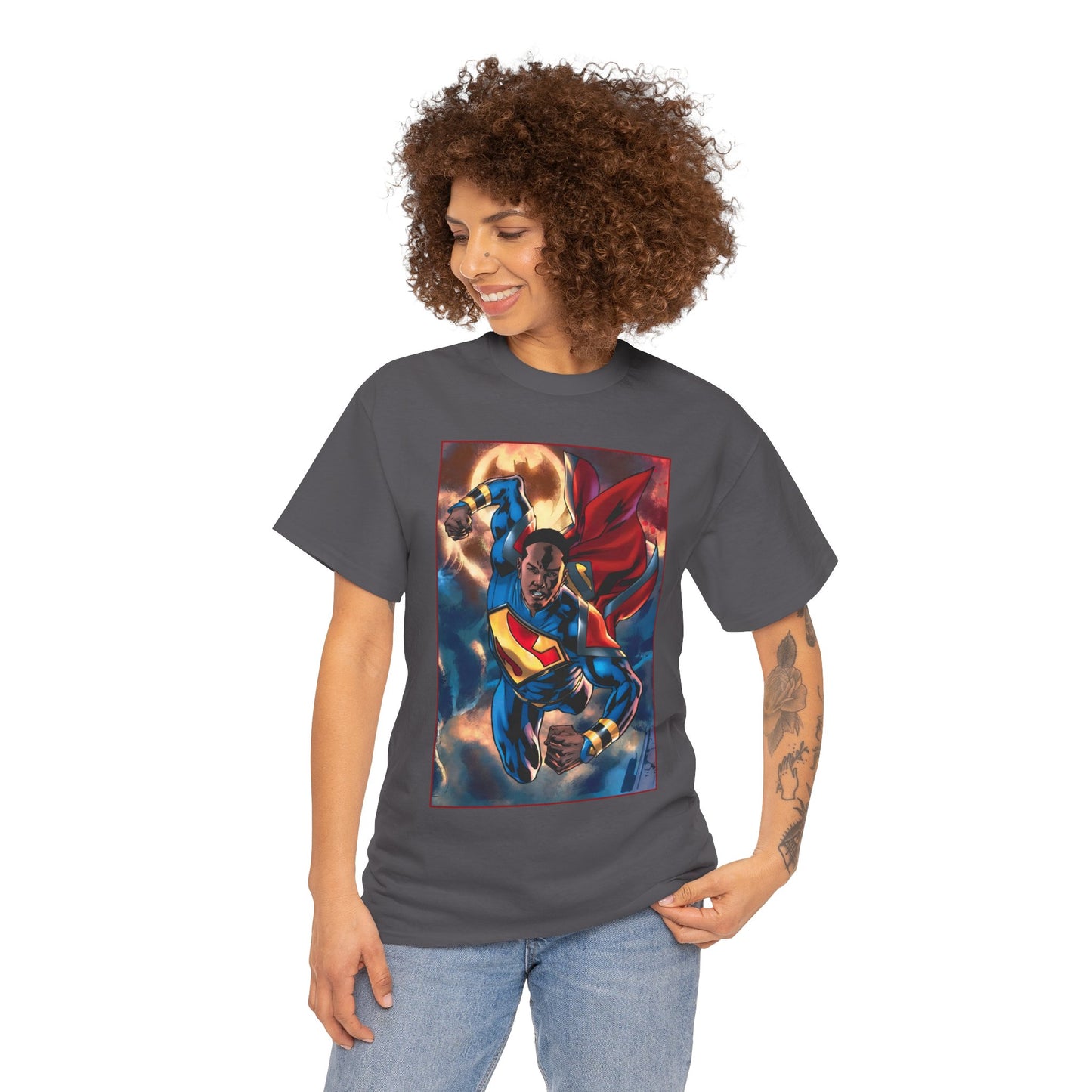 Calvin Ellis T-Shirt - Superman Earth 23 - Justice Incarnate - President of the United States - Kalel - DC Comics