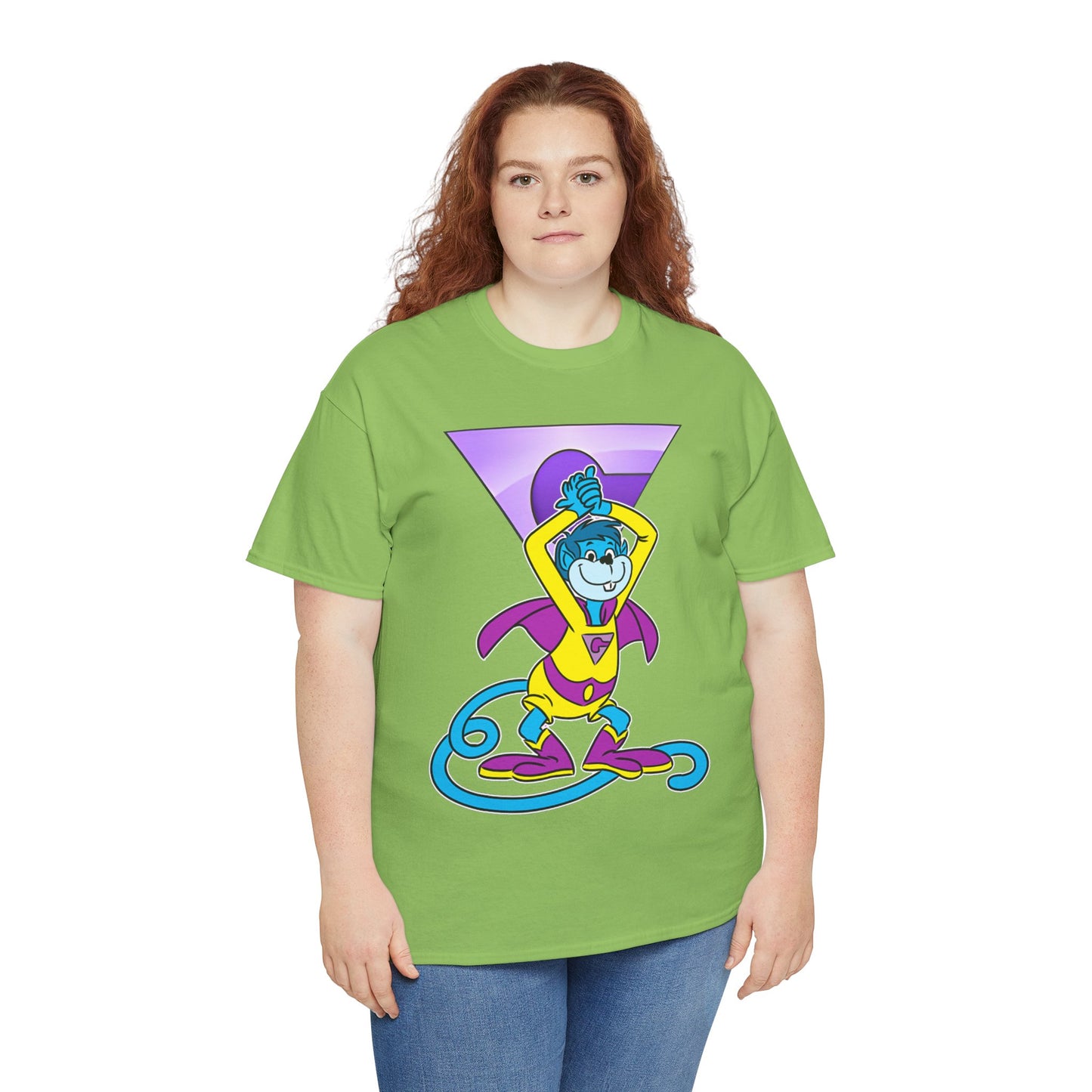 Gleek T-Shirt - Super Friends Cartoon - Wonder Twins Mascot - DC Comics - Space Monkey from Exxor - Zan & Jayna