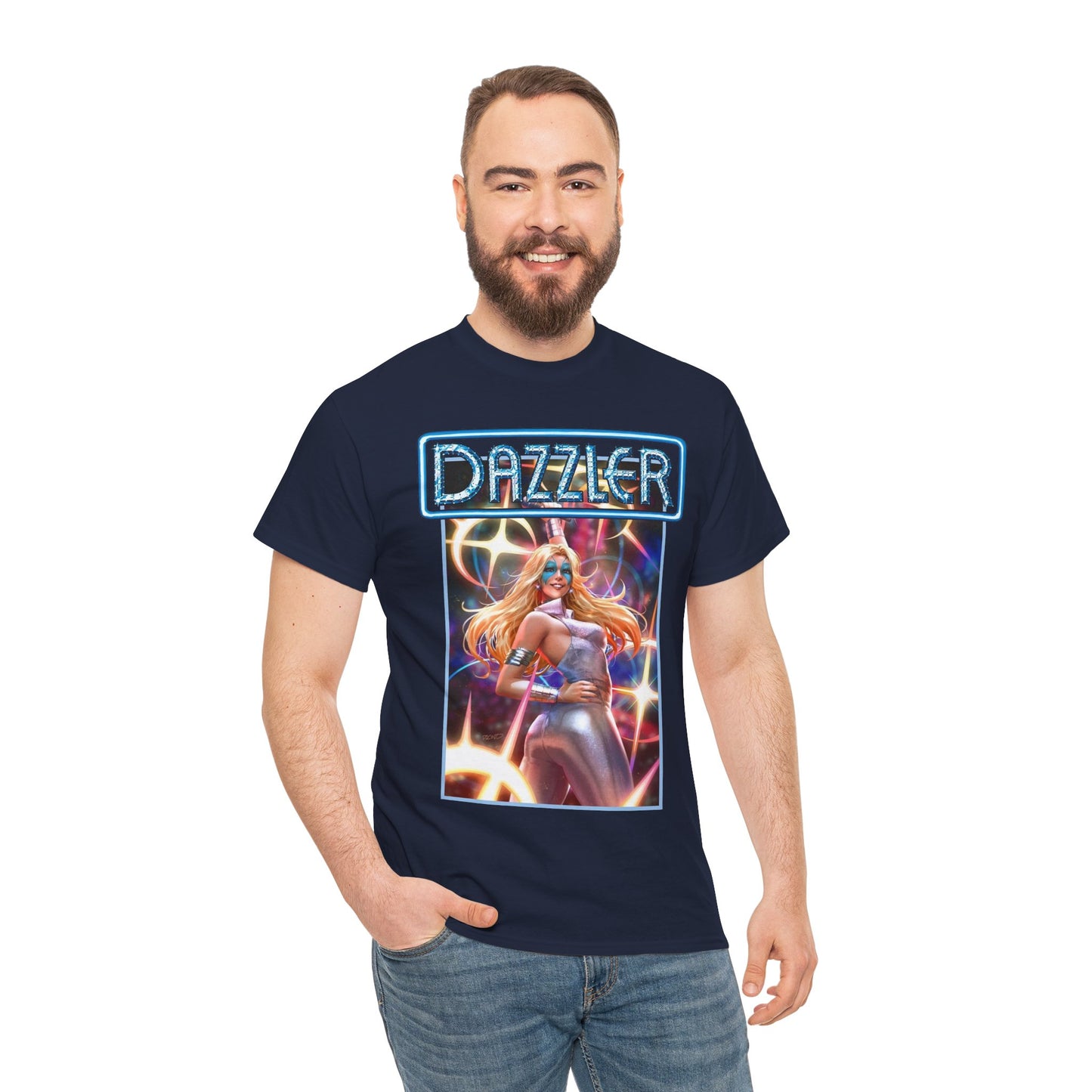 Dazzler T-Shirt - Derrick Chew Art - Alison Blaire - Mutant Pop Star - X-Men Member - Marvel Comics