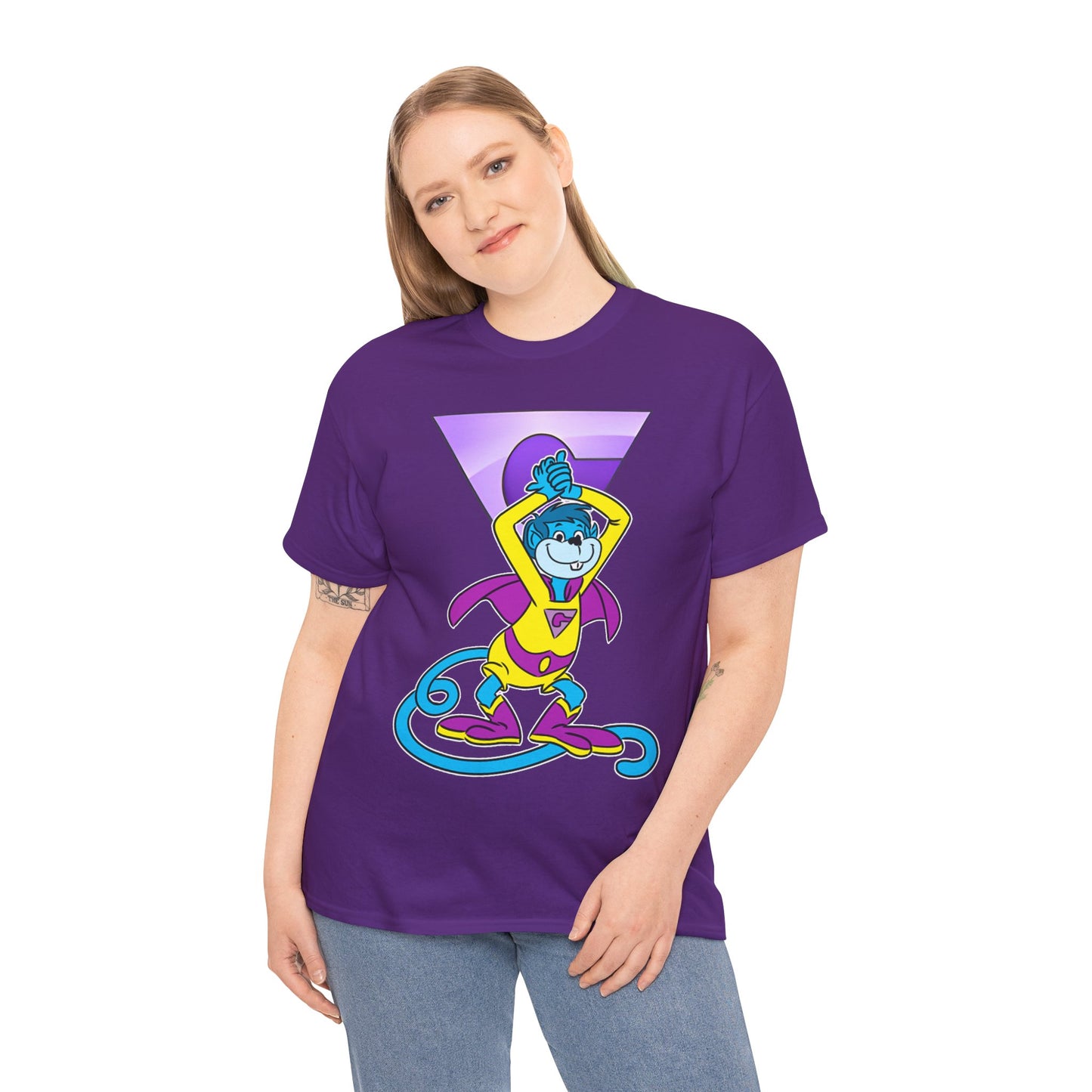 Gleek T-Shirt - Super Friends Cartoon - Wonder Twins Mascot - DC Comics - Space Monkey from Exxor - Zan & Jayna