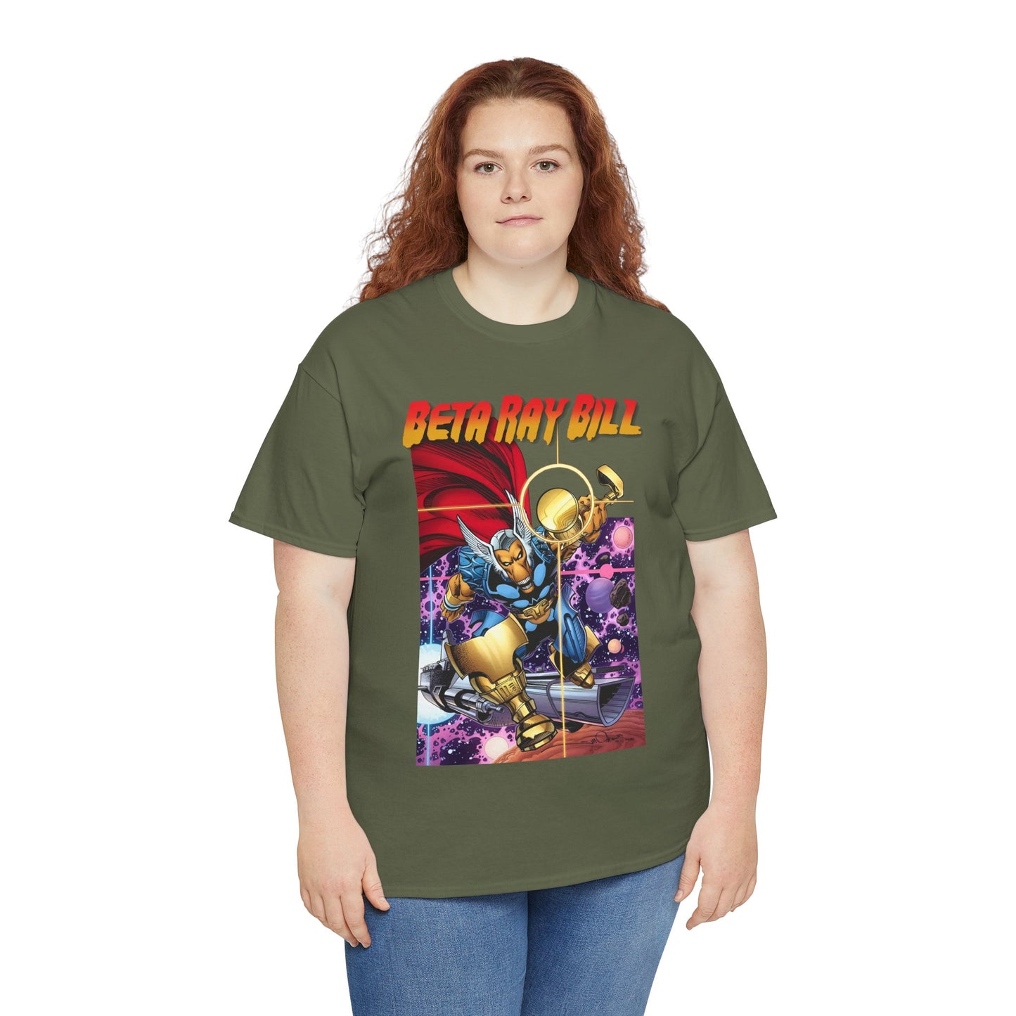 Beta Ray Bill T-Shirt - Walt Simonson Art - Marvel Comics - Thor Connection