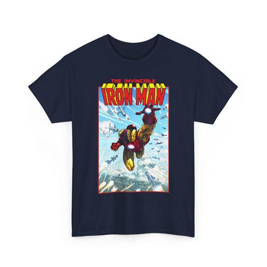 Iron Man T-Shirt - Marc Silvestri Art - Tony Stark Armor - Avengers Member & Leader - Marvel Comics