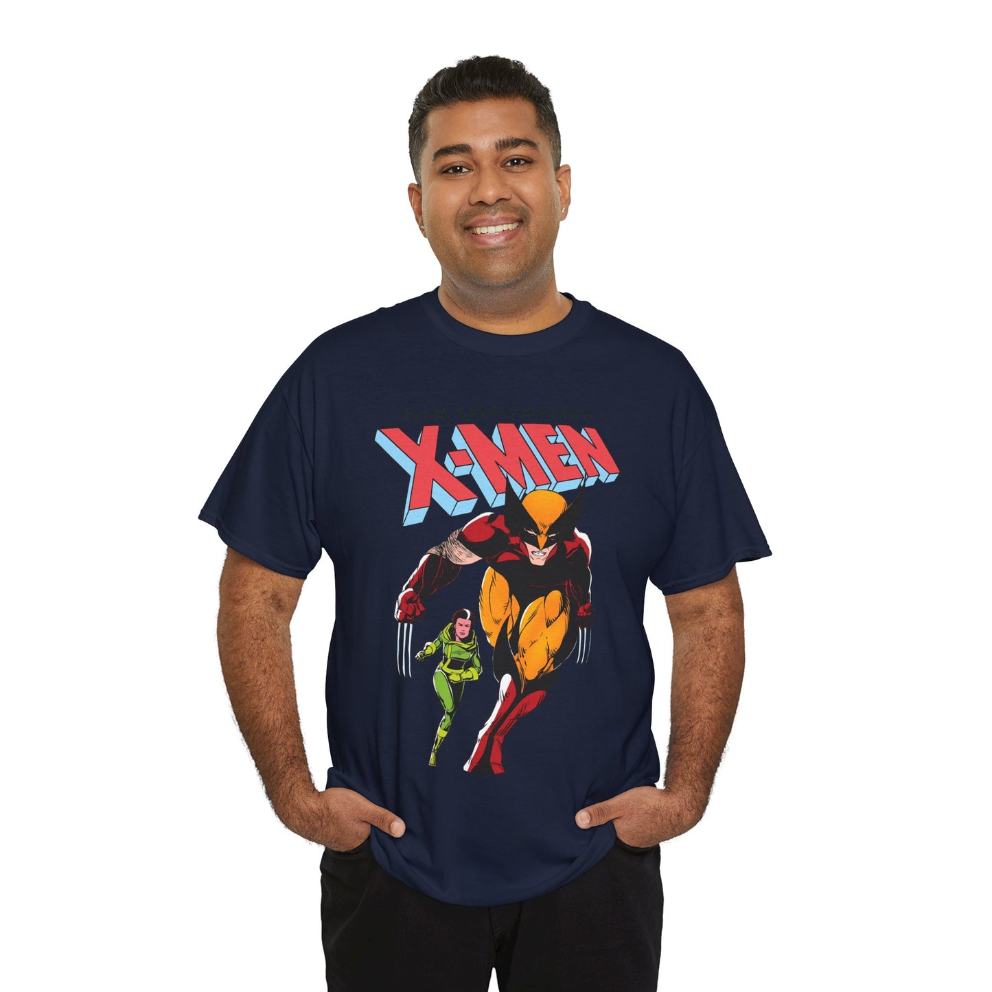 Wolverine & Rogue T-Shirt - Paul Smith Art - X-Member, Mutants - Marvel Comics - Uncanny X-Men #173 Cover - Logan