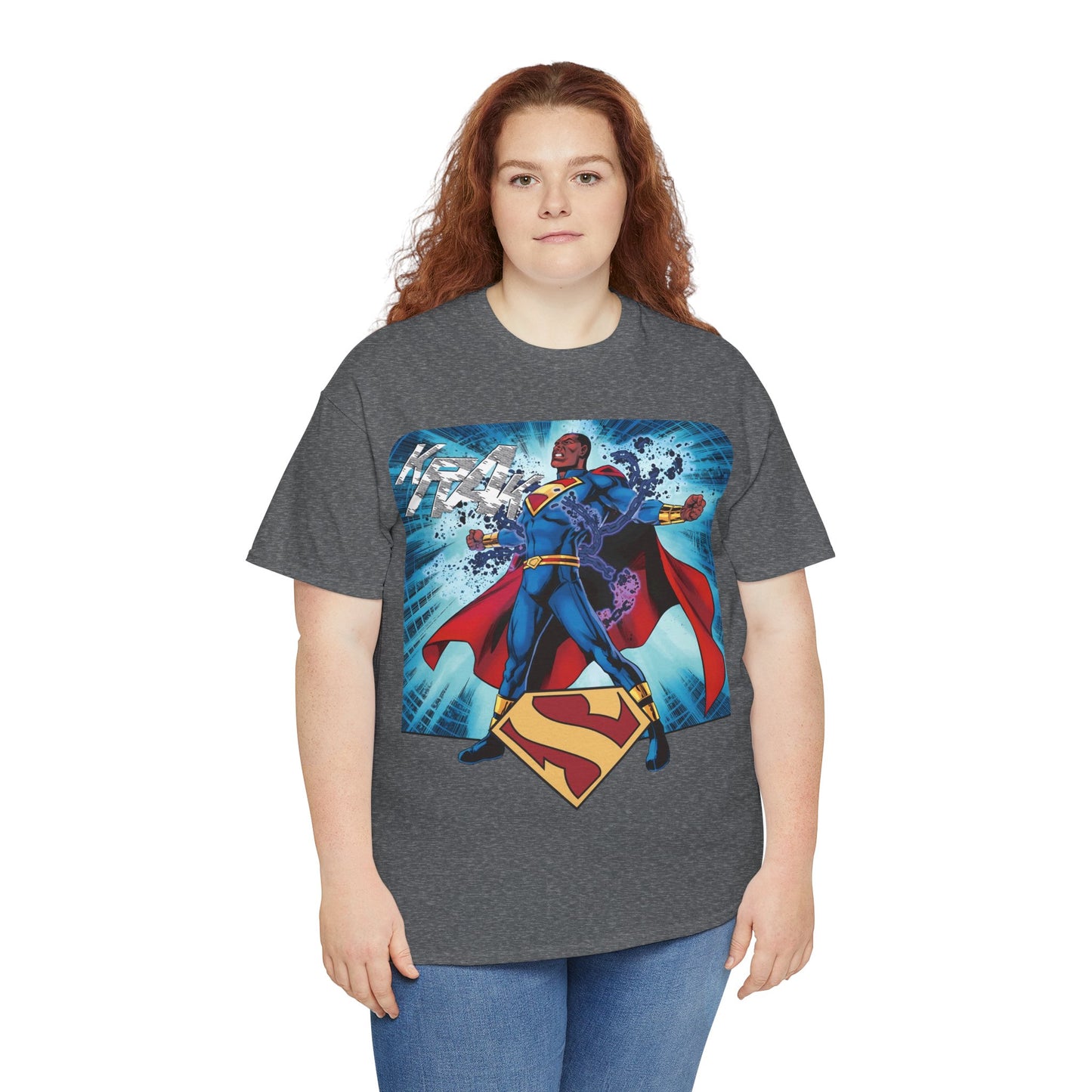 Superman Earth 23 T-Shirt - DC Comics - Calvin Ellis, Vathlo - Justice Incarnate - President