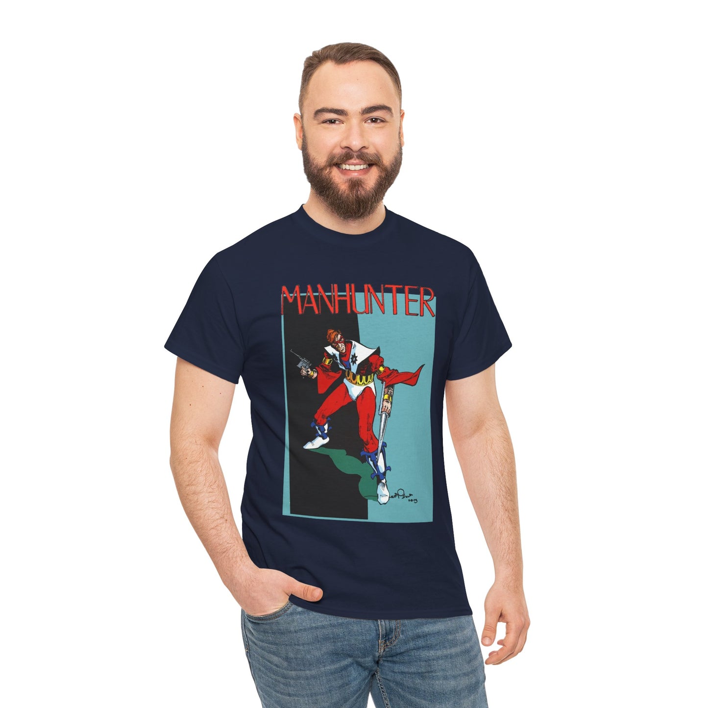Manhunter T-Shirt - Walt Simonson Art - Detective Comics - Paul Kirk - DC Comics - Batman Connection
