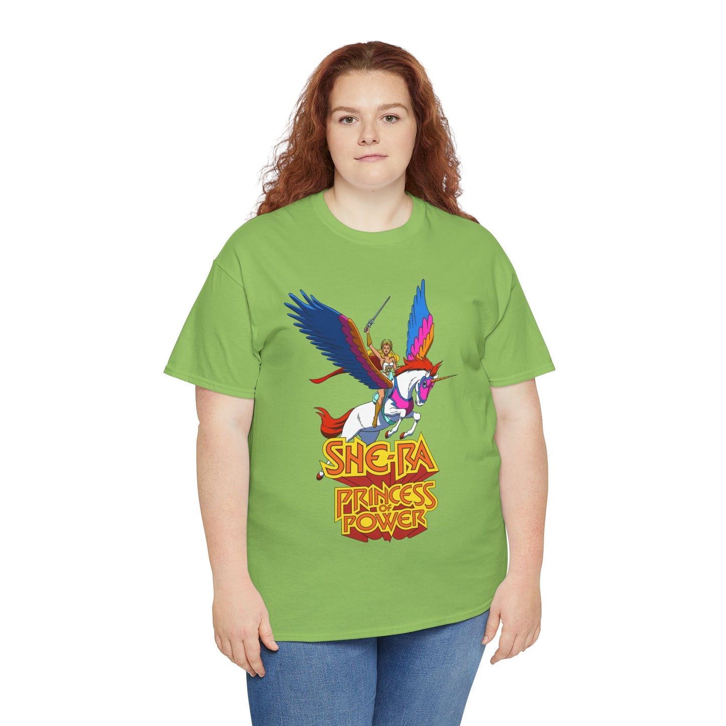 She-Ra & Swiftwind T-Shirt - Adora, Princess of Power, POP - Beloved Filmation Cartoon from the 1980s - He-Man Connection - Etheria - Fighting Hordak and the Evil Horde