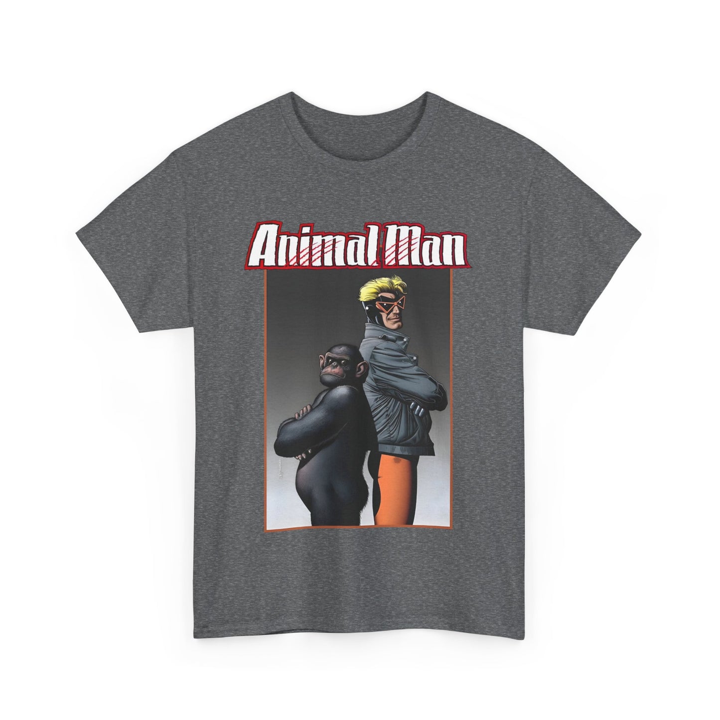 Animal Man T-Shirt - Brian Bolland Art - Buddy Baker - Grant Morrison Series - Vertigo Comics/DC Comics