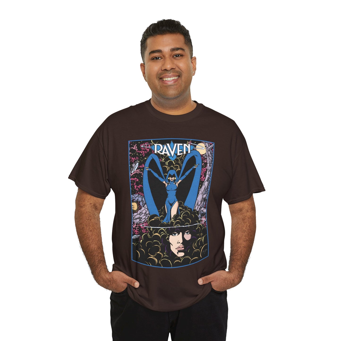 Raven T-Shirt - New Teen Titans - George Perez Art - Trigon, Azarath - DC Comics