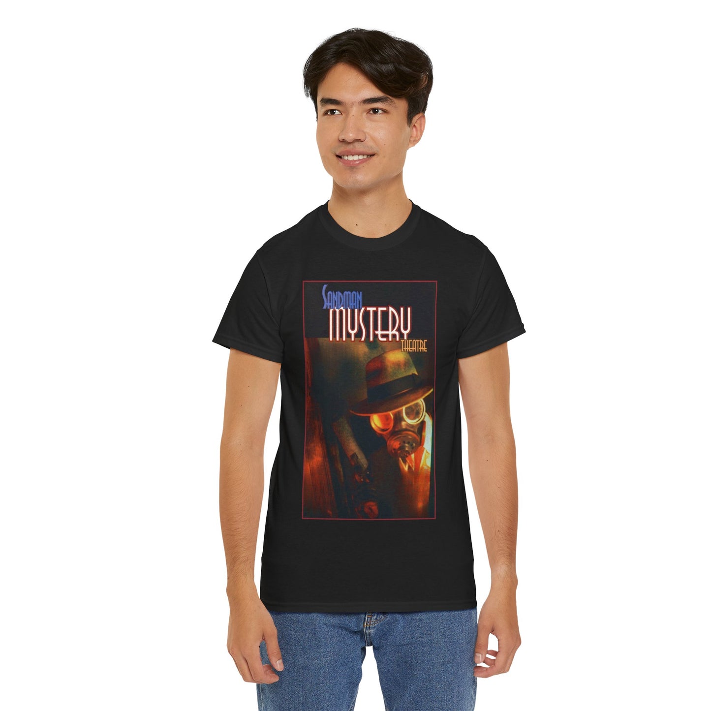 Sandman Mystery Theatre T-Shirt - Wesley Dodds - Popular Vertigo, DC Comics Series from the 1990s