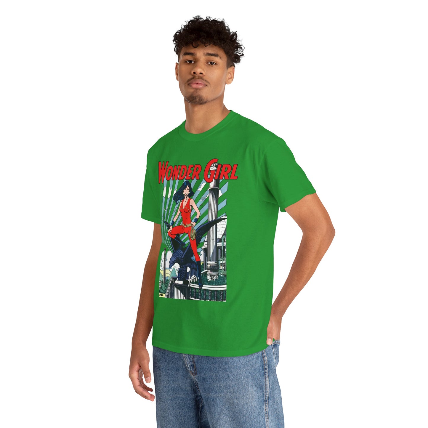 Wonder Girl T-Shirt - George Perez Art - New Teen Titans Member & Leader - Donna Troy, Sister of Wonder Woman - Amazon Warrior - DC Comics