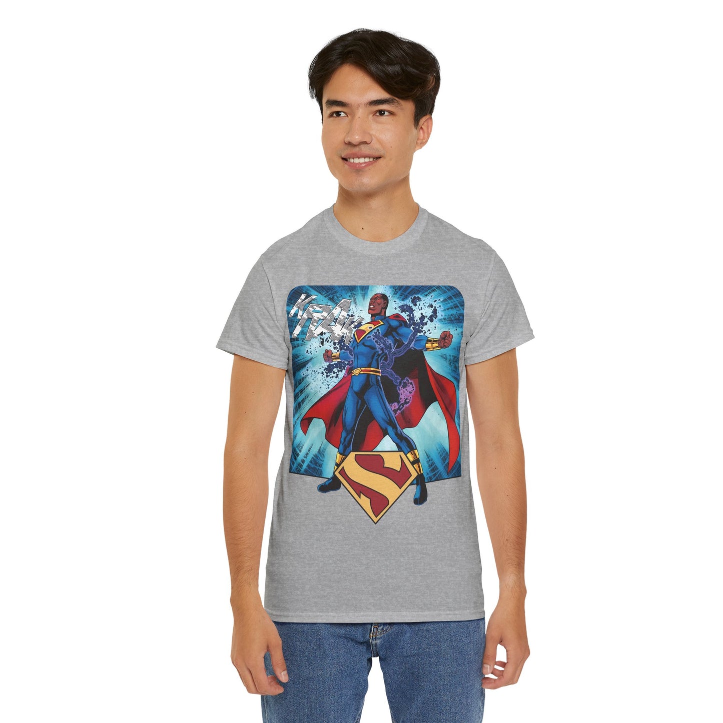 Superman Earth 23 T-Shirt - DC Comics - Calvin Ellis, Vathlo - Justice Incarnate - President