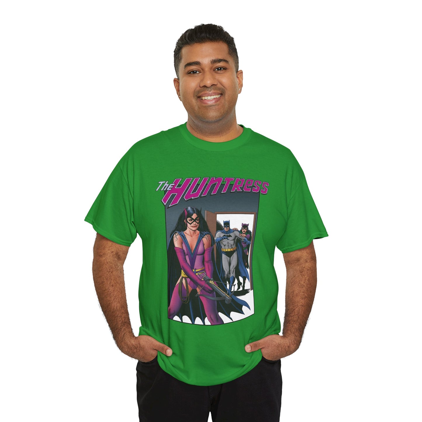Huntress Shirt - Brian Bolland Art - Helena Wayne, Batman and Catwoman's Daughter - JSA Member, Earth 2 - DC Comics