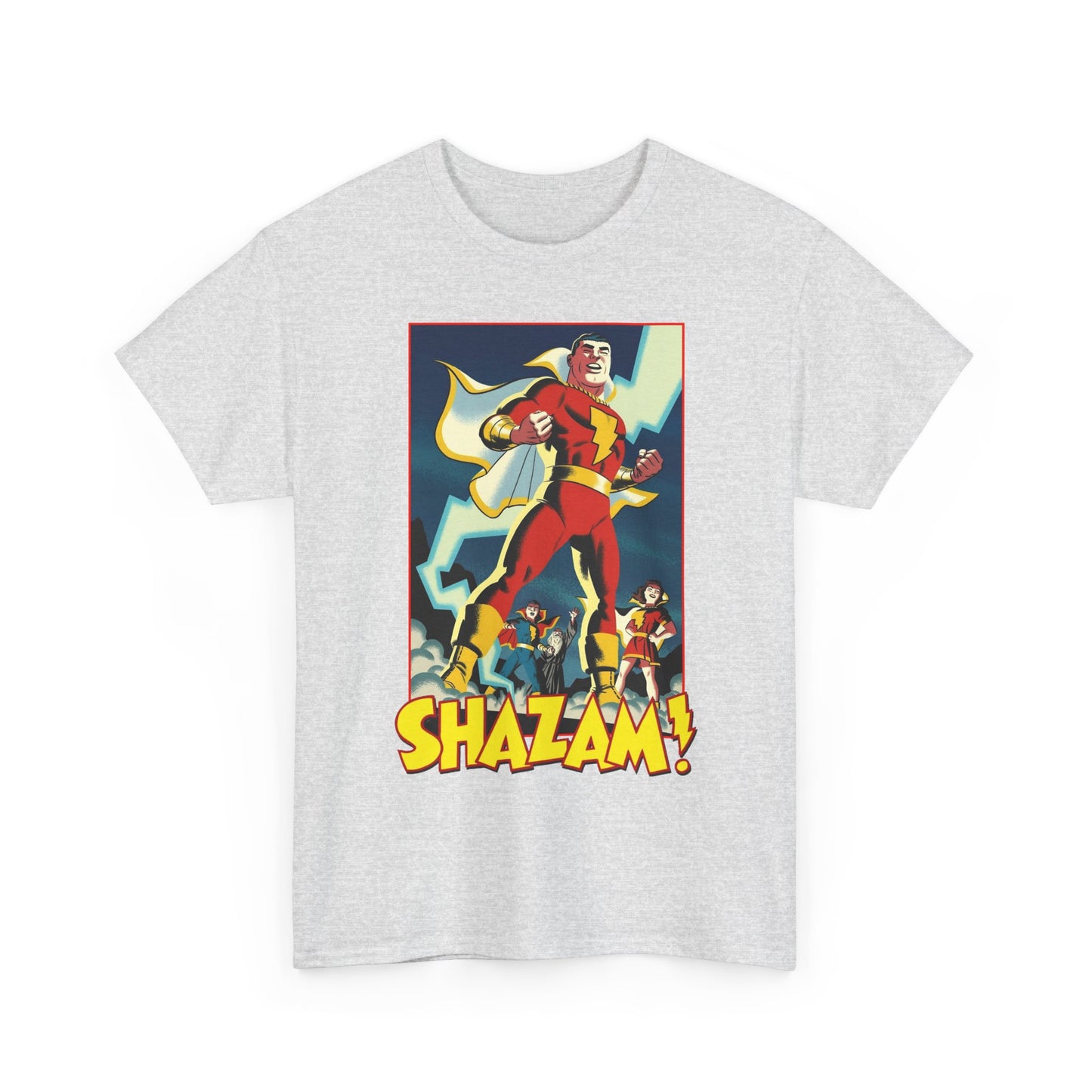 Shazam T-Shirt - Michael Cho Art - Marvel Family - Mary Marvel, Captain Marvel Jr - DC Comics