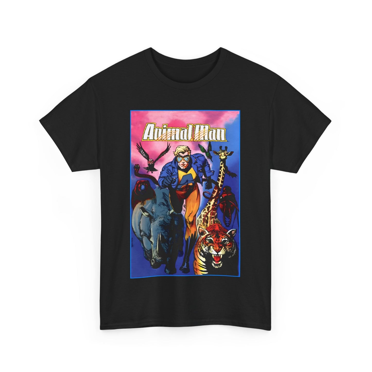 Animal Man T-Shirt - Brian Bolland Art - #1 Cover Art - Buddy Baker - DC Comics, Vertigo Comics