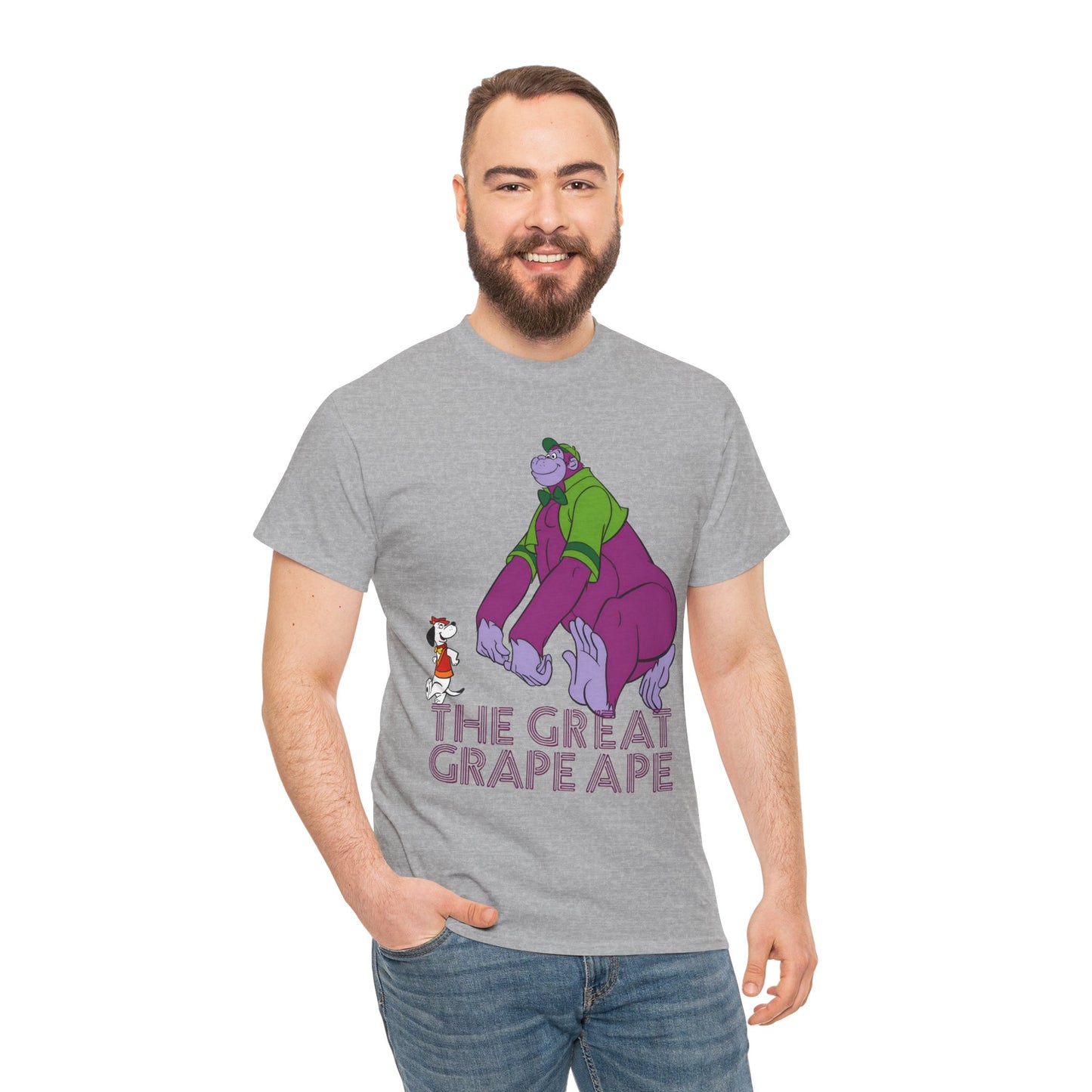 The Great Grape Ape T-Shirt - With Beegle Beagle - Hanna-Barbera Saturday Morning Cartoons 1970s