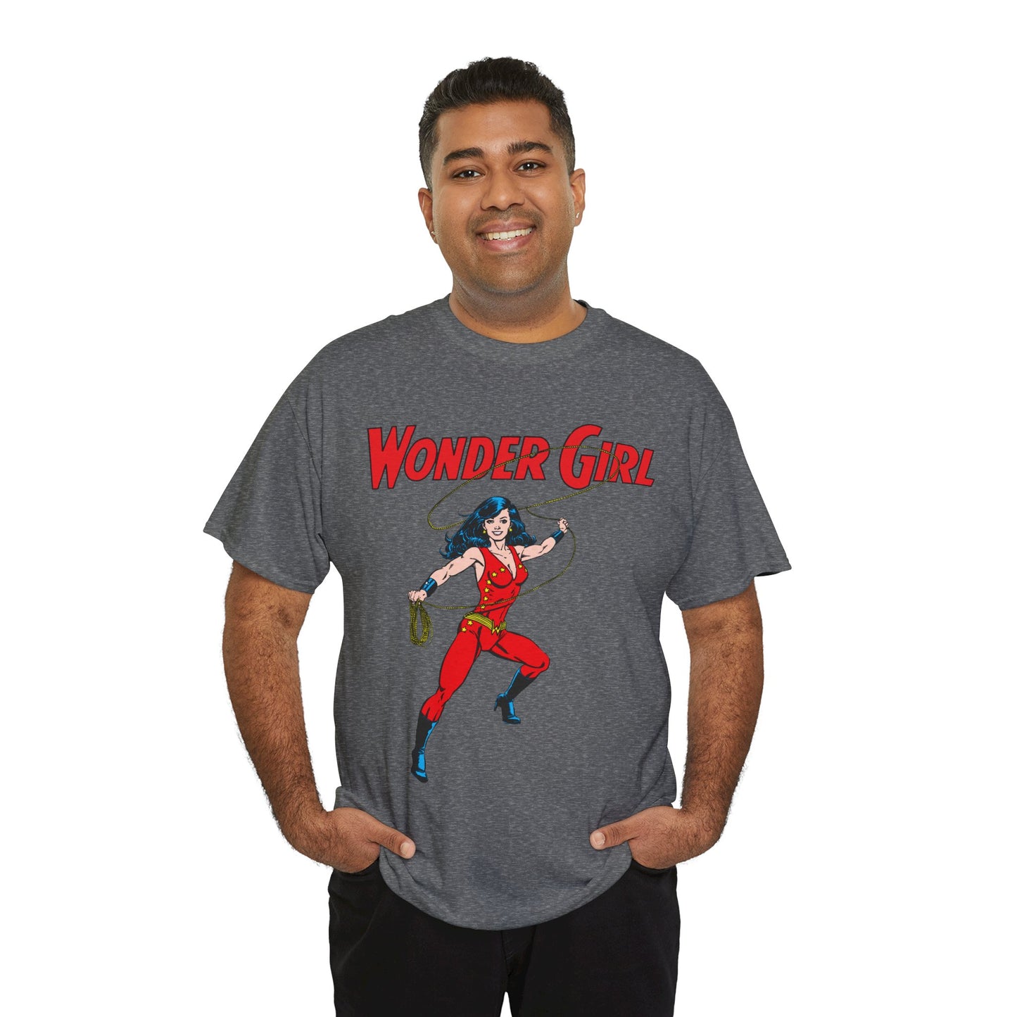 Wonder Girl T-Shirt - George Perez Art - New Teen Titans Member/Leader - Donna Troy, Sister of Wonder Woman - Troia - DC Comics