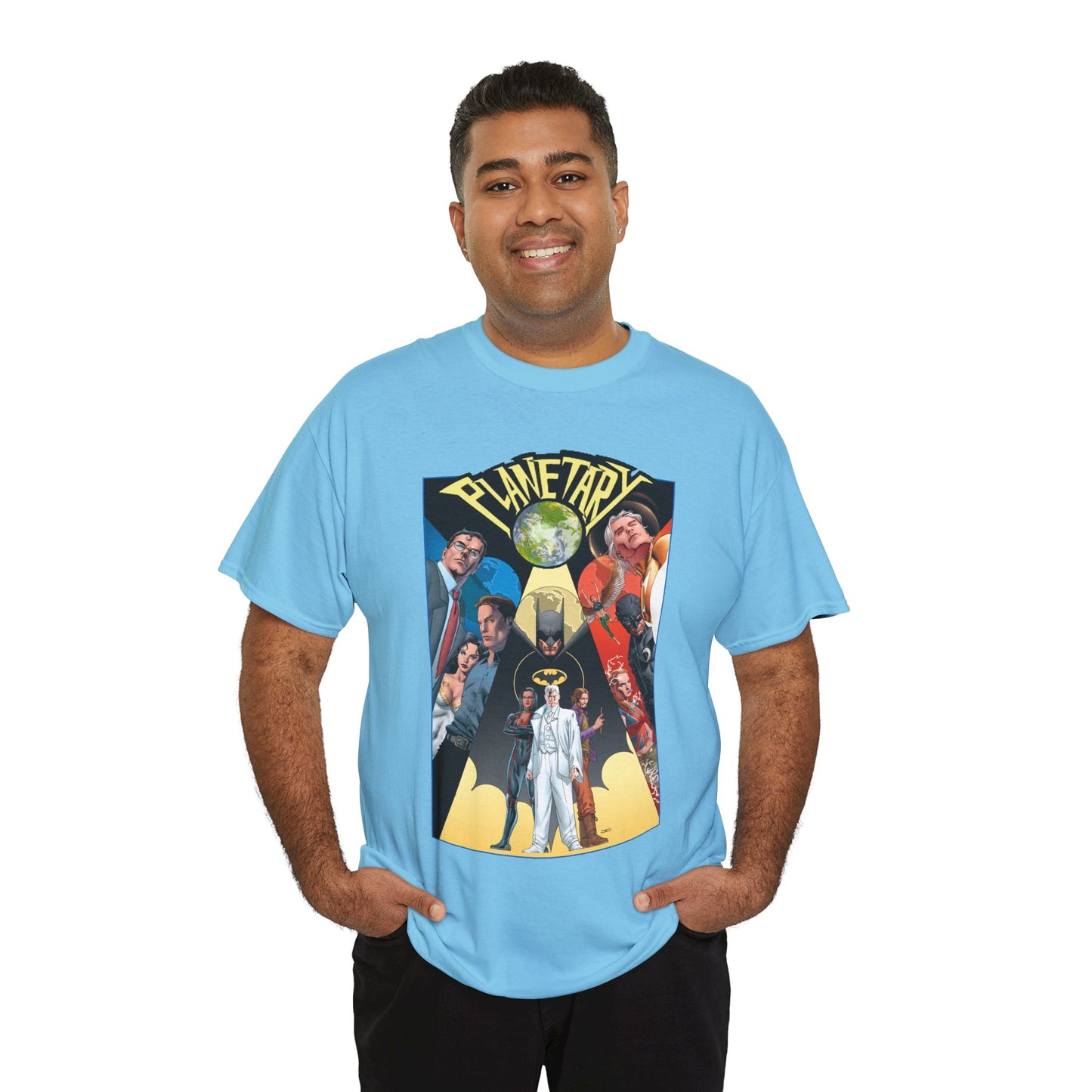 Planetary T-Shirt - The Drummer, Jakita Wagner & Elijah Snow - DC Comics/Wildstorm - Crossing Worlds - John Cassaday Art