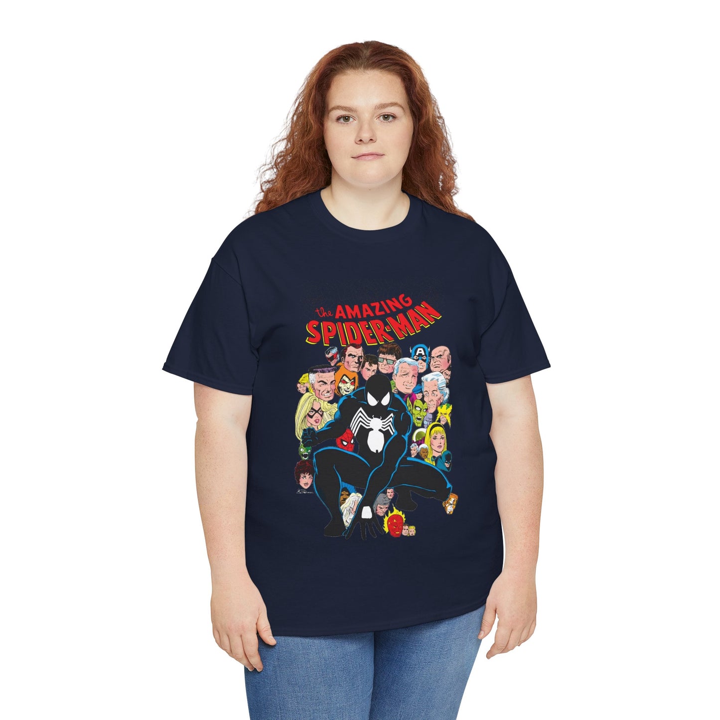 Amazing Spider-Man T-Shirt - Green Goblin, Kingpin, Hobgoblin, Electro, Black Cat, Mysterio, Doctor Octopus, Gwen Stacy - Marvel Comics