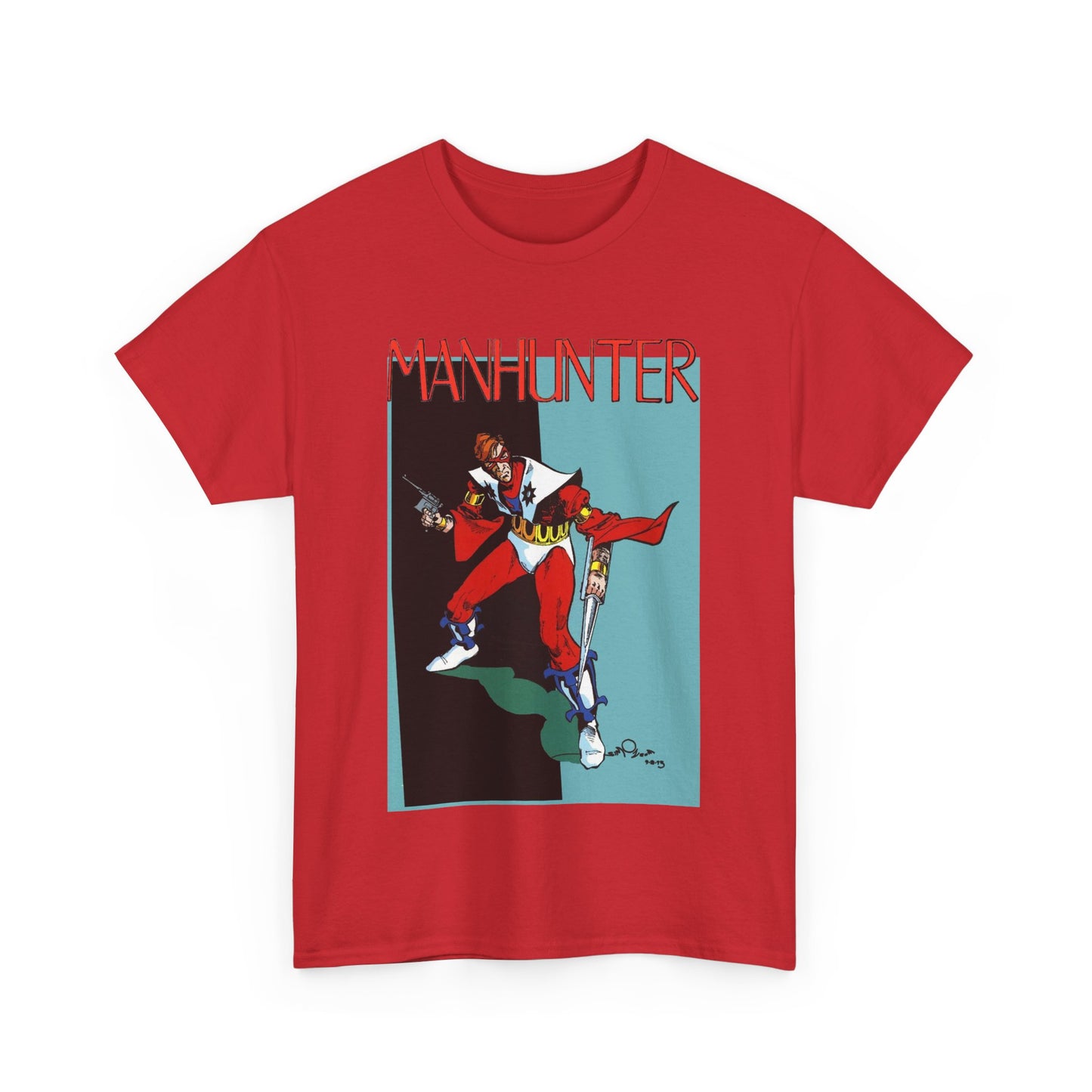 Manhunter T-Shirt - Walt Simonson Art - Detective Comics - Paul Kirk - DC Comics - Batman Connection