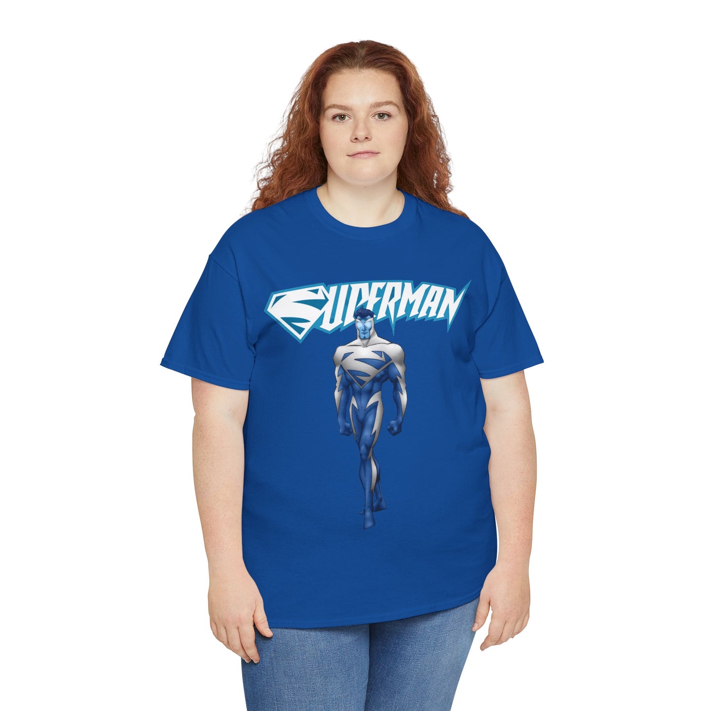 Superman T-Shirt - Clark Kent - Man of Steel - DC Comics - Electric Superman 1990s Storyline