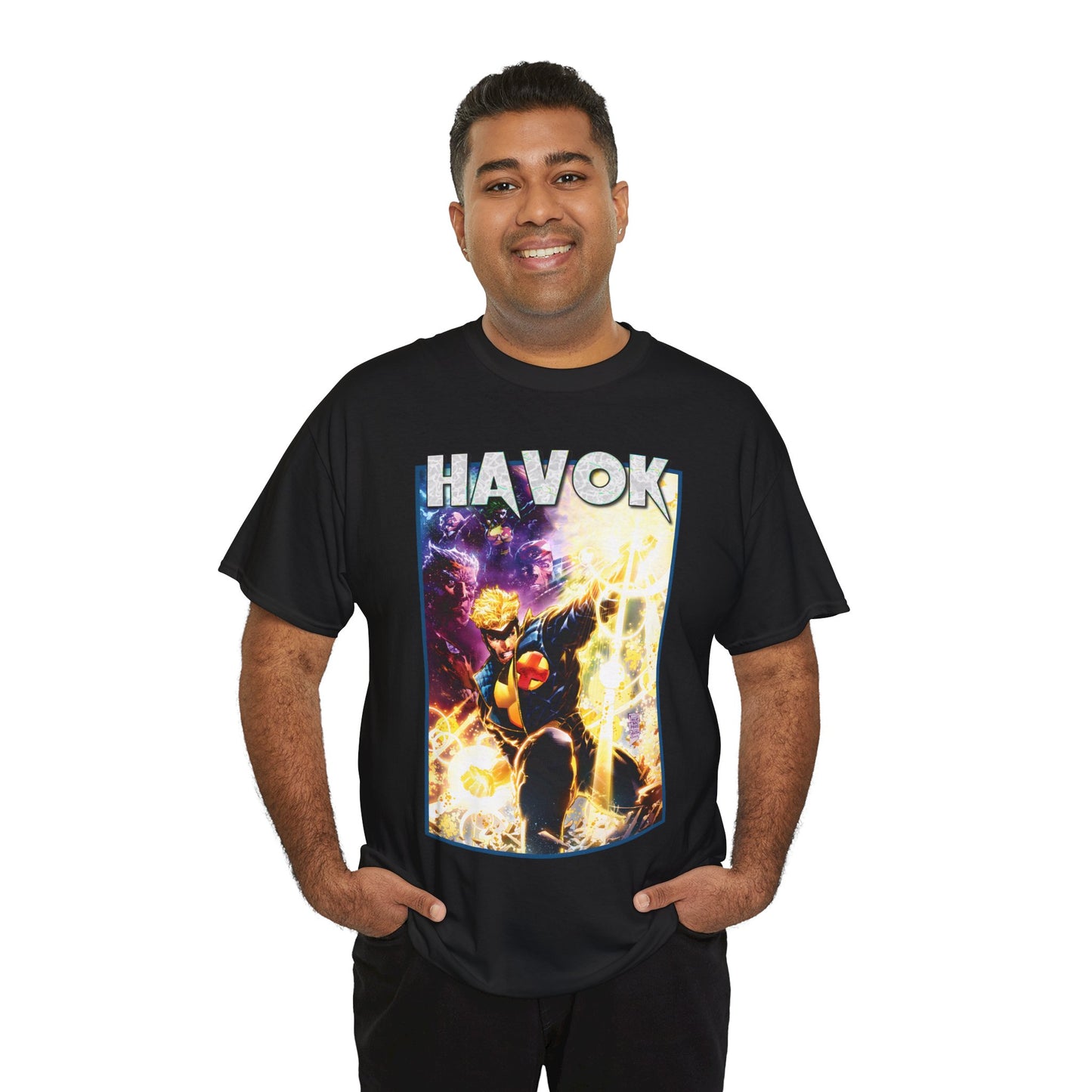 Havok T-Shirt - Philip Tan Art - X-Factor Member - Alex Summers - Marvel Comics