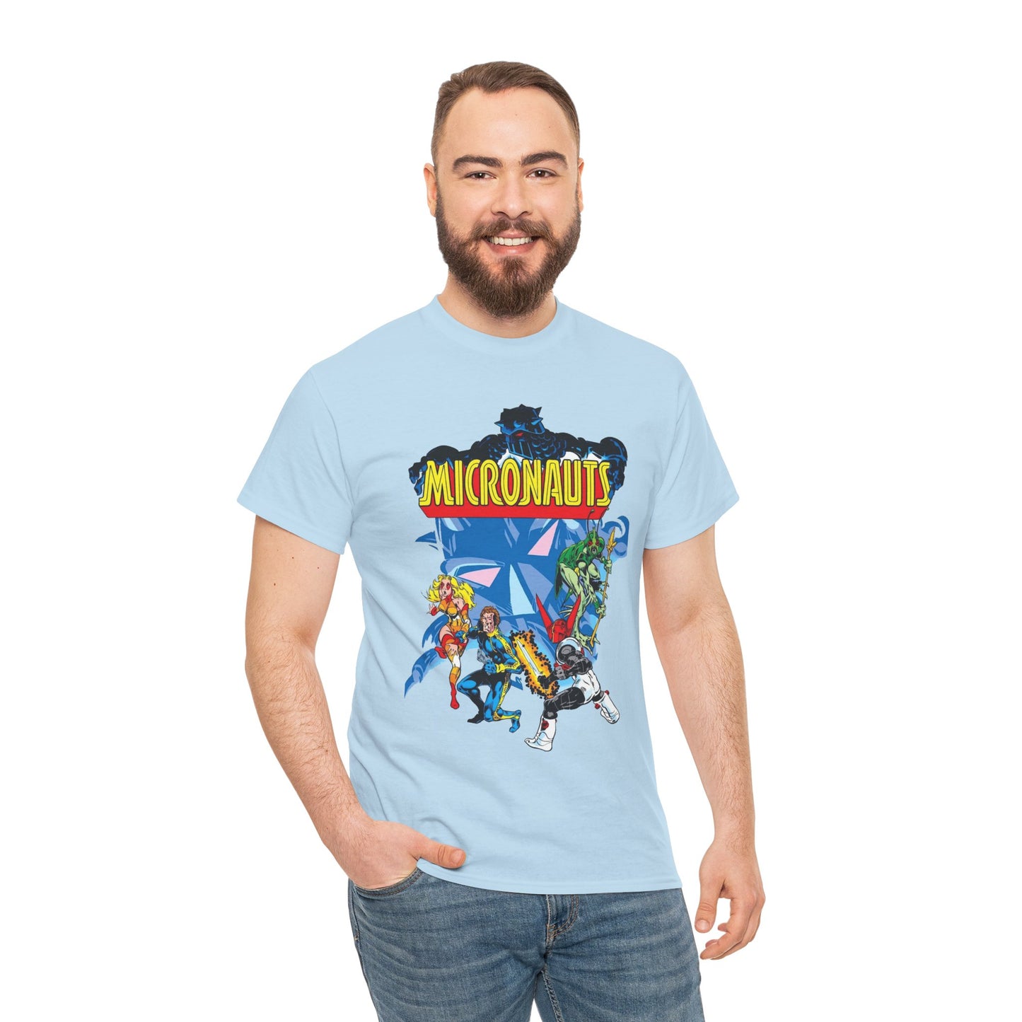 Micronauts T-Shirt - Microverse - Arcturus Rann, Acroyear, Bug - Marvel Comics