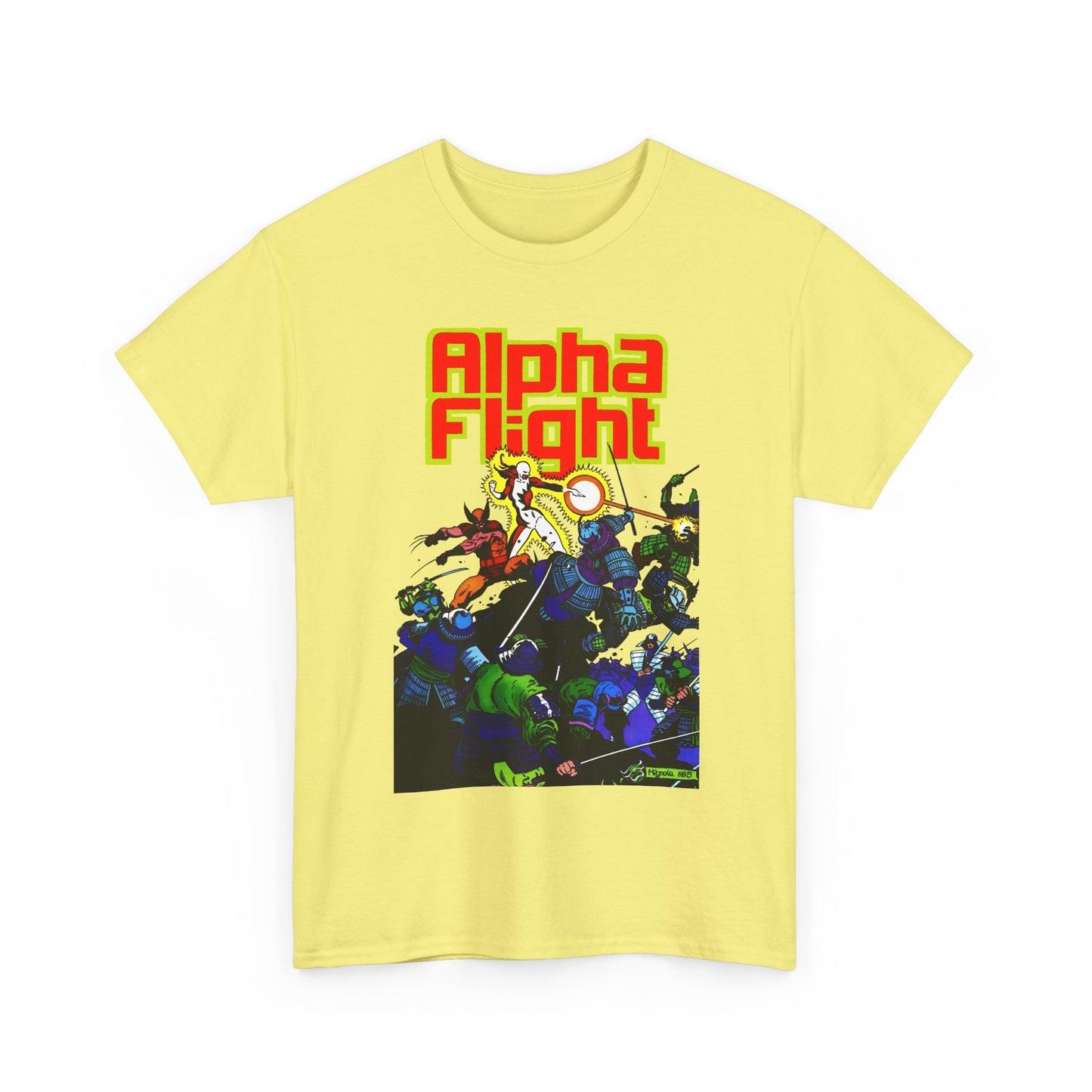 Alpha Flight T-Shirt - Mike Mignola Art