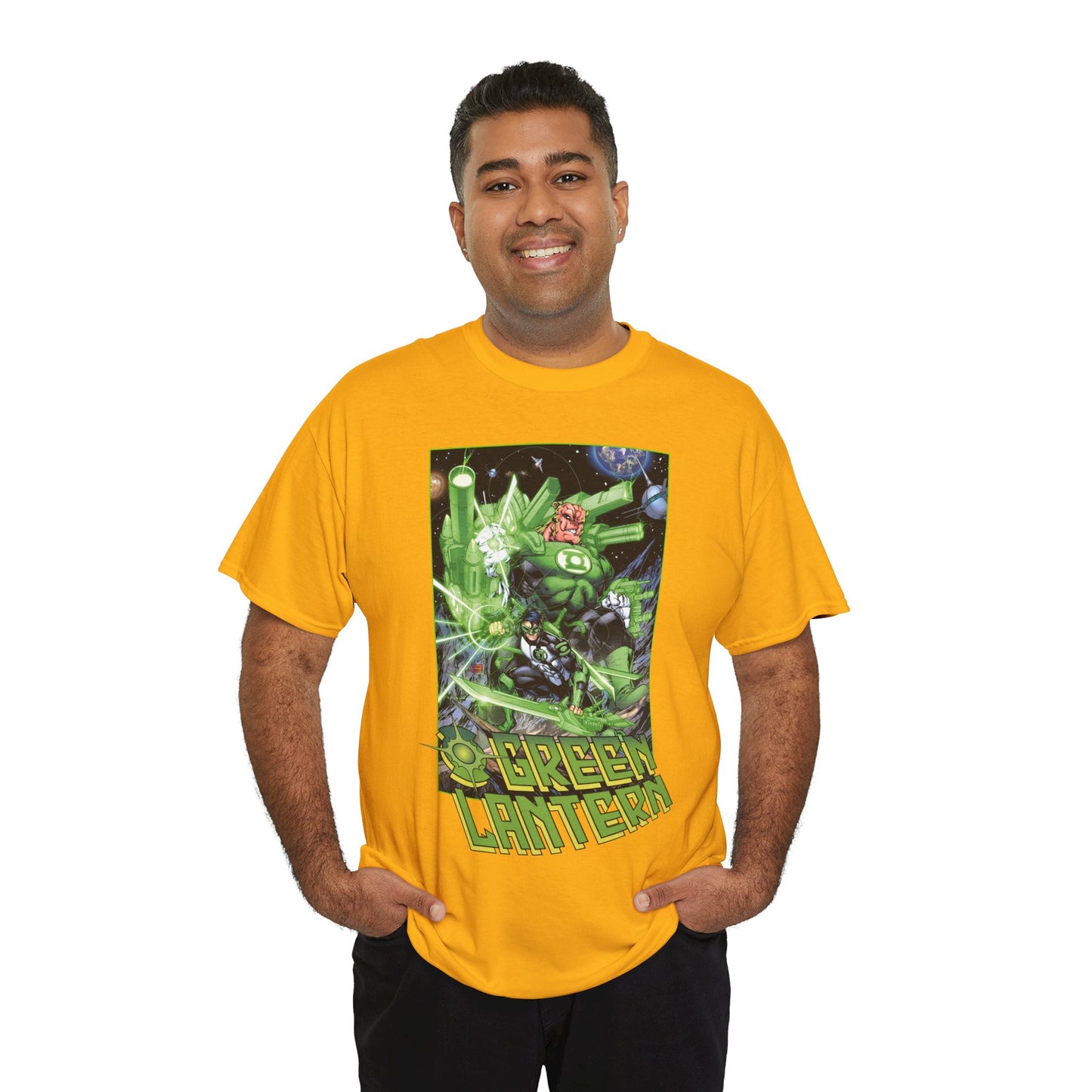 Green Lantern T-Shirt - Kyle Rayner & Kilowog - DC Comics - Green Lantern Corps
