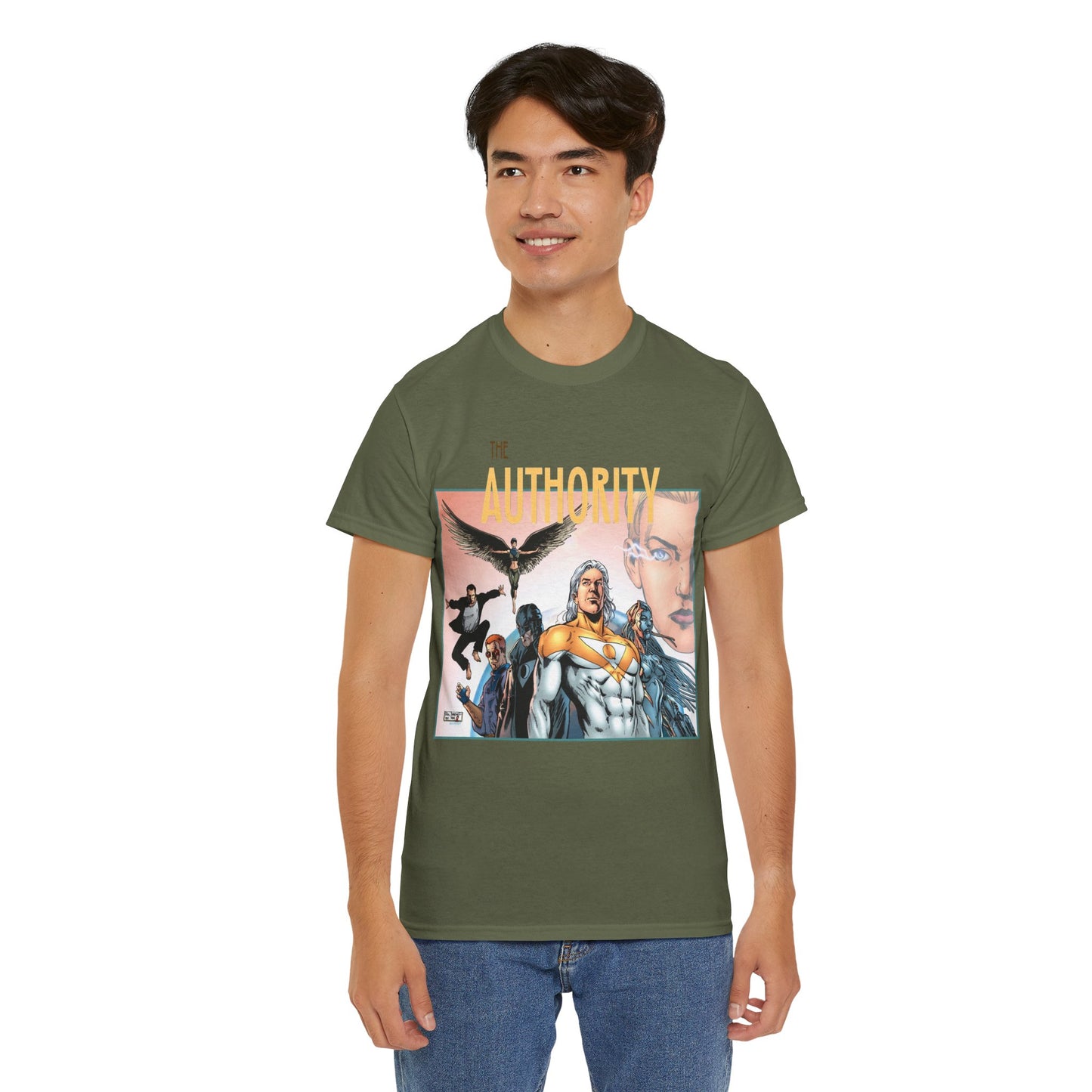 Authority T-Shirt - Wildstorm/DC Comics - Phil Jimenez Art - Apollo, Midnighter, The Engineer, Jack Hawksmoor