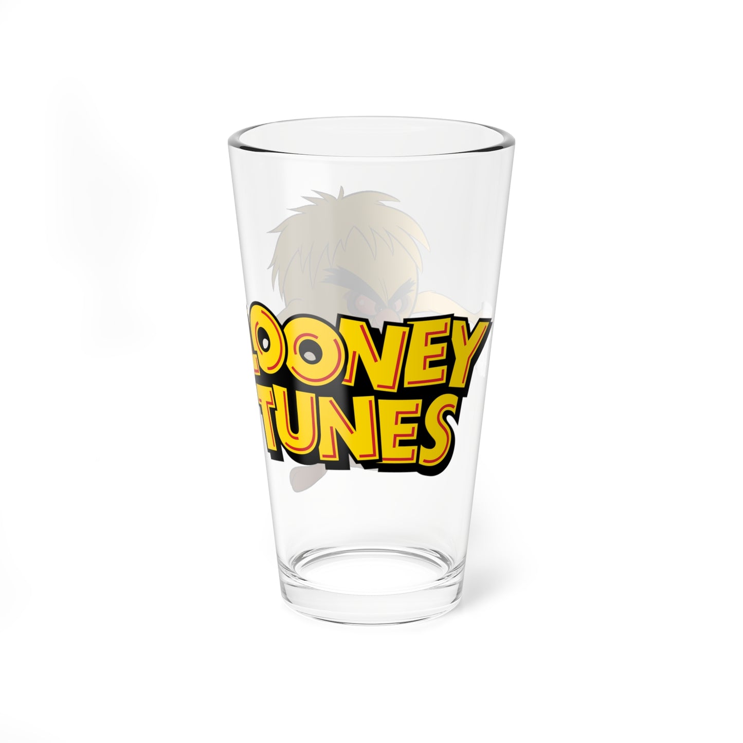 Monster Tweety & Sylvester the Cat Pint Glass, 16oz - Popular Looney Tunes Cartoon Characters - WB Animation
