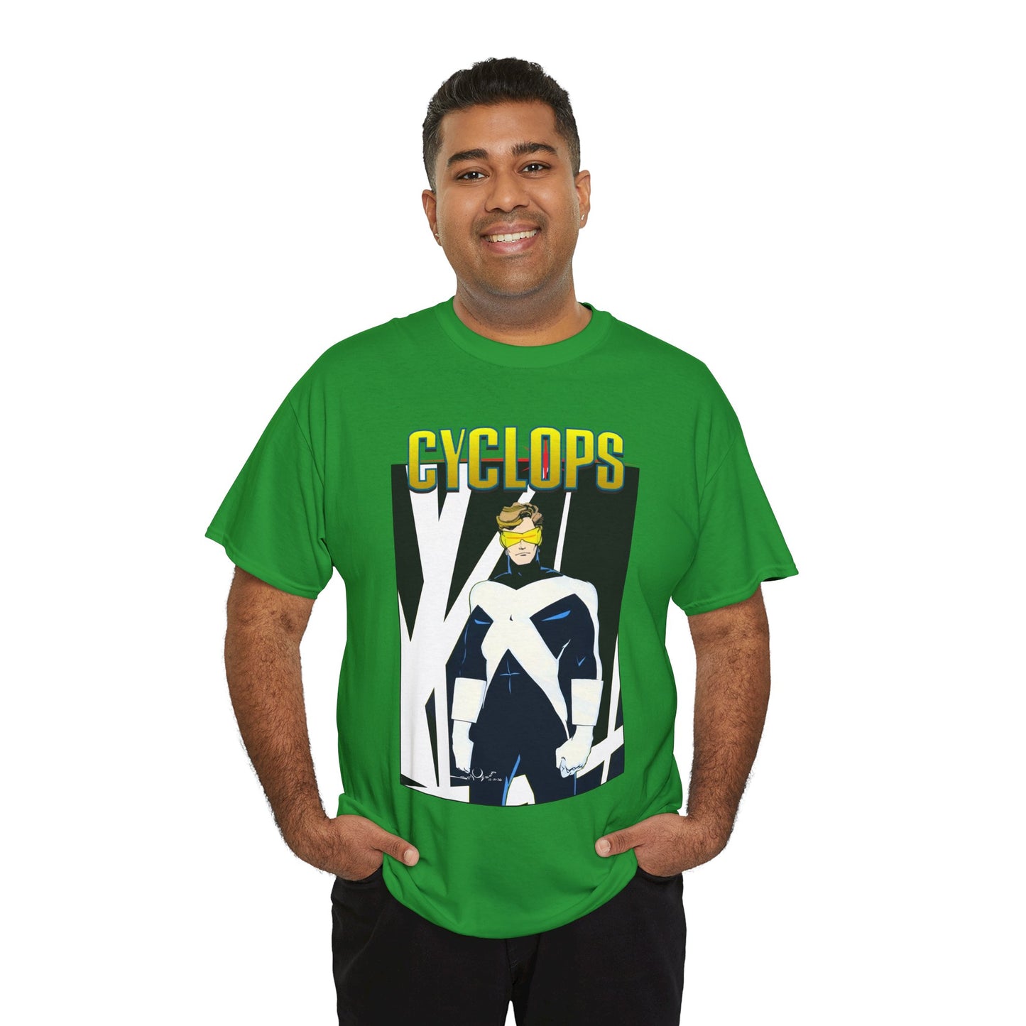 Cyclops T-Shirt - Walt Simonson Art - X-Men, X-Factor Member & Leader - Scott Summers - Marvel Comics