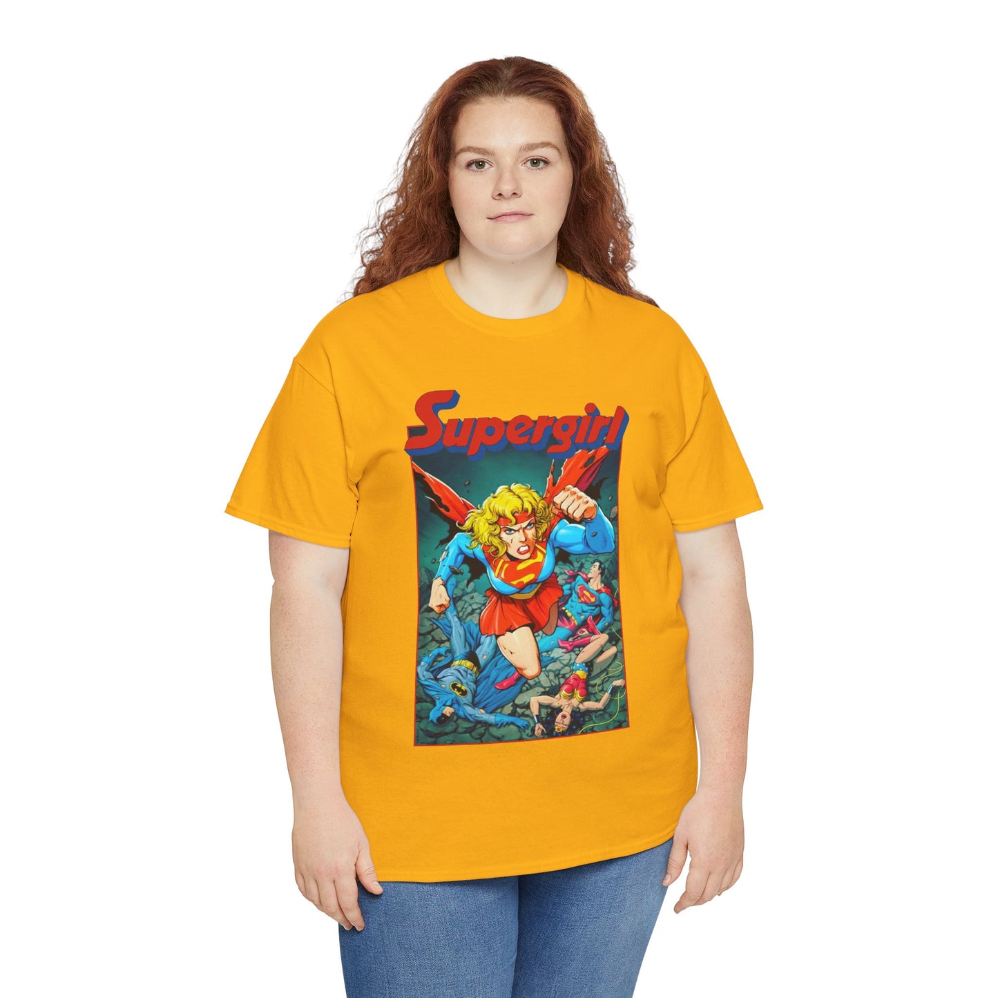 Supergirl T-Shirt - Tom Grummett Art - Crisis on Infinite Earths - Classic DC Comics Series - Death of Supergirl