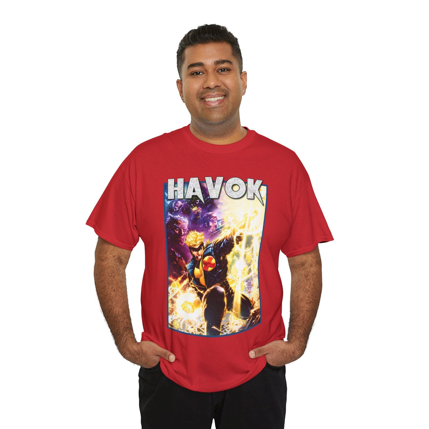 Havok T-Shirt - Philip Tan Art - X-Factor Member - Alex Summers - Marvel Comics