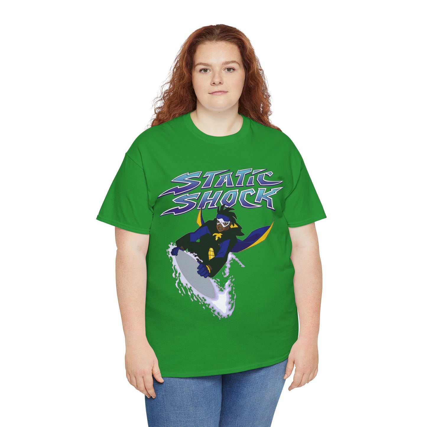 Static Shock T-Shirt - Milestone Comics - WB 1990s Animated Series - DC Comics - Virgil Hawkins