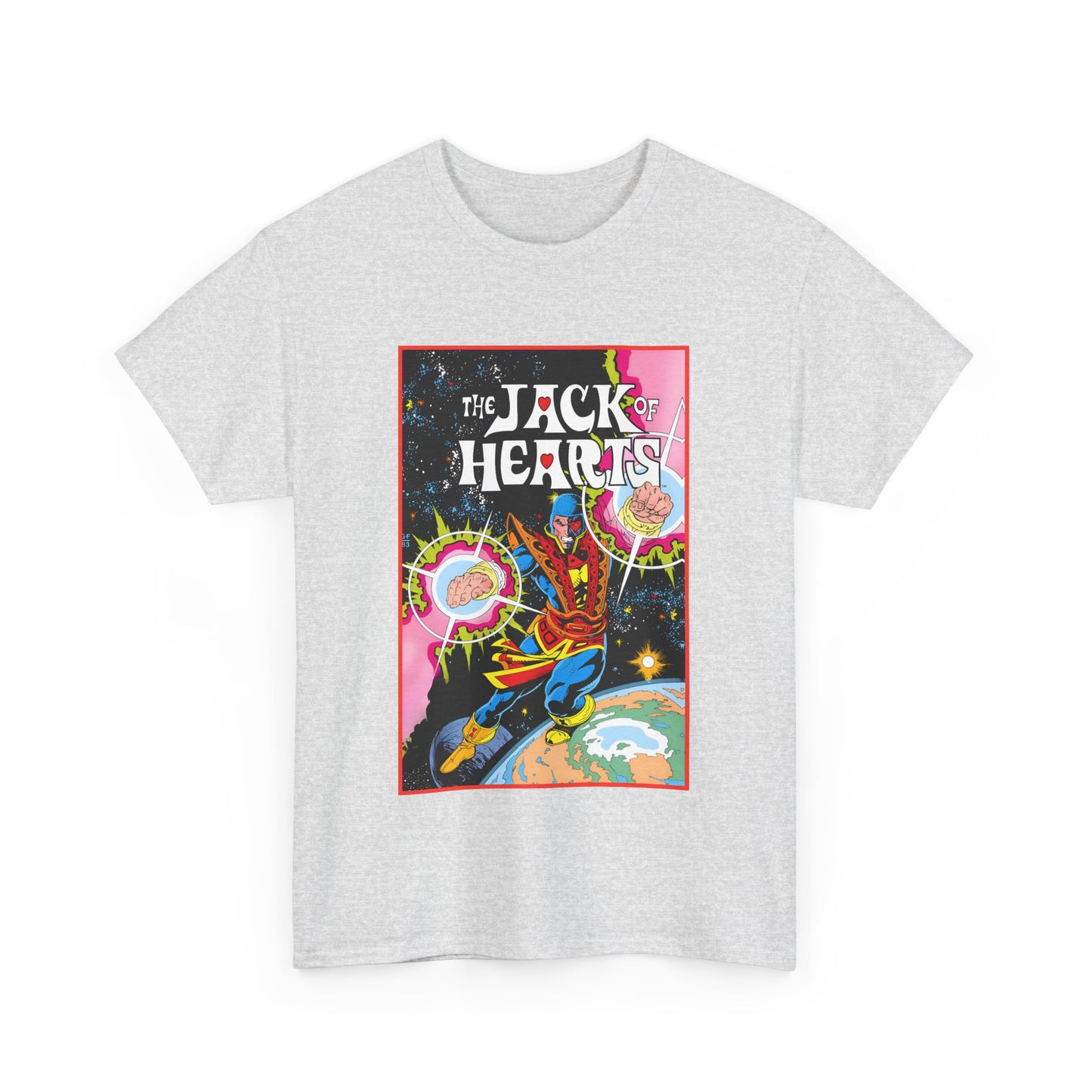 Jack of Hearts T-Shirt - Marvel Comics - Avengers Member - She-Hulk Beau - Zero Fluid - Popular 80s Character