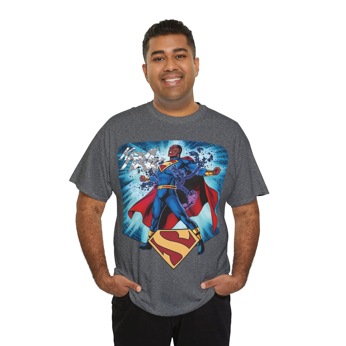 Superman Earth 23 T-Shirt - DC Comics - Calvin Ellis, Vathlo - Justice Incarnate - President