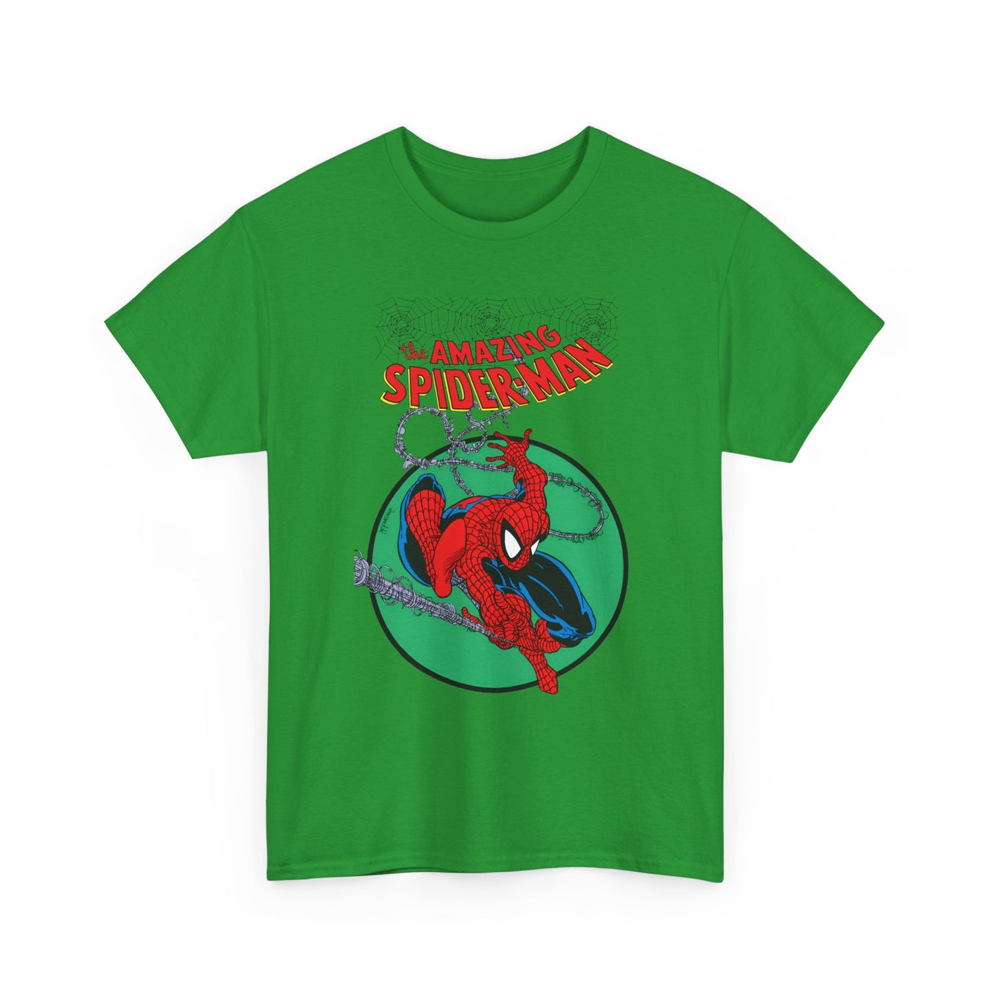 Amazing Spider-Man T-Shirt - Todd McFarlane Art - Cover to Issue #301 - Peter Parker, Web-Slinger - Marvel Comics