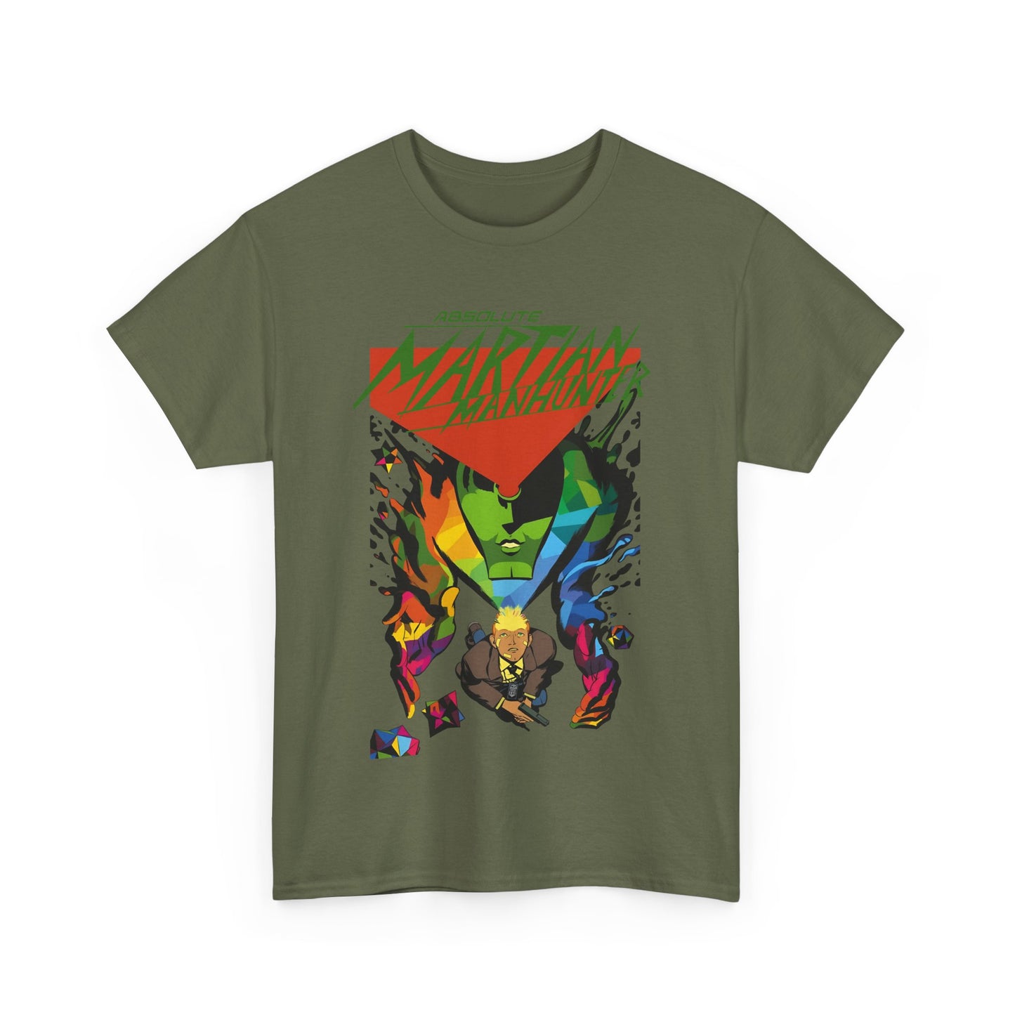 Absolute Martian Manhunter T-Shirt - Javier Rodríguez Art - DC Comics All-In - John Jones, FBI Agent - Deniz Camp Series
