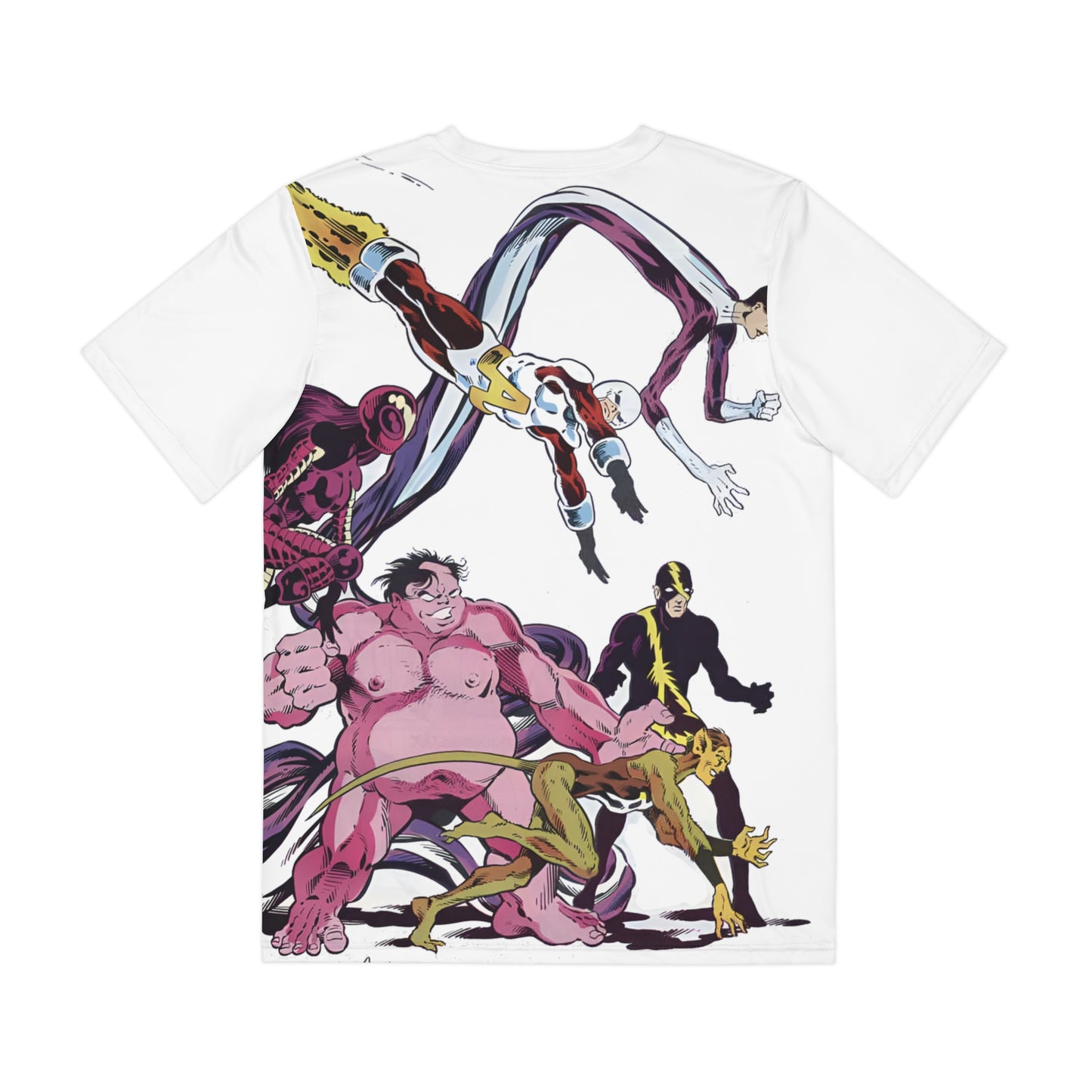 Elementals All Over Print Tee (Polyester) - Comico Comics - (IMPROVED PLACEMENT AND PRINTING TECHNIQUES)