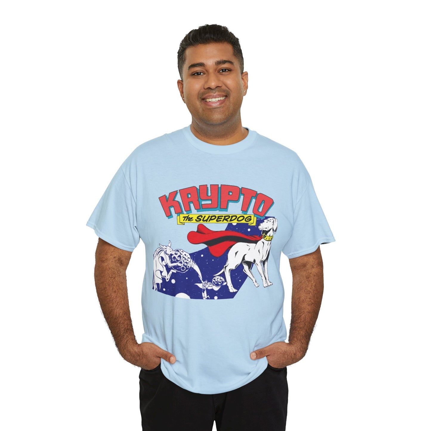 Krypto T-Shirt - James Gunn Superman Movie 2025 - Superman's Beloved Pet -Super Dog from Krypton - Stays at the Fortress of Solitude - DC Comics