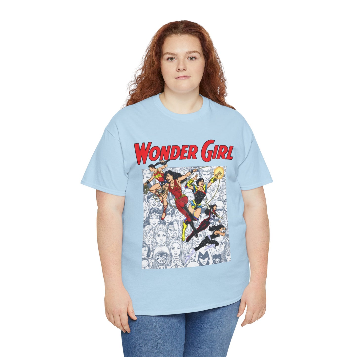 Wonder Girl T-Shirt - George Perez Art - Donna Troy, Troia - The New Teen Titans - DC Comics - Wonder Woman's Sister