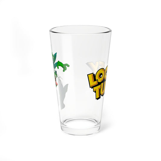 Monster Bugs Bunny Pint Glass, 16oz - Looney Tunes Halloween Cartoon Special - Big Green Rabbit