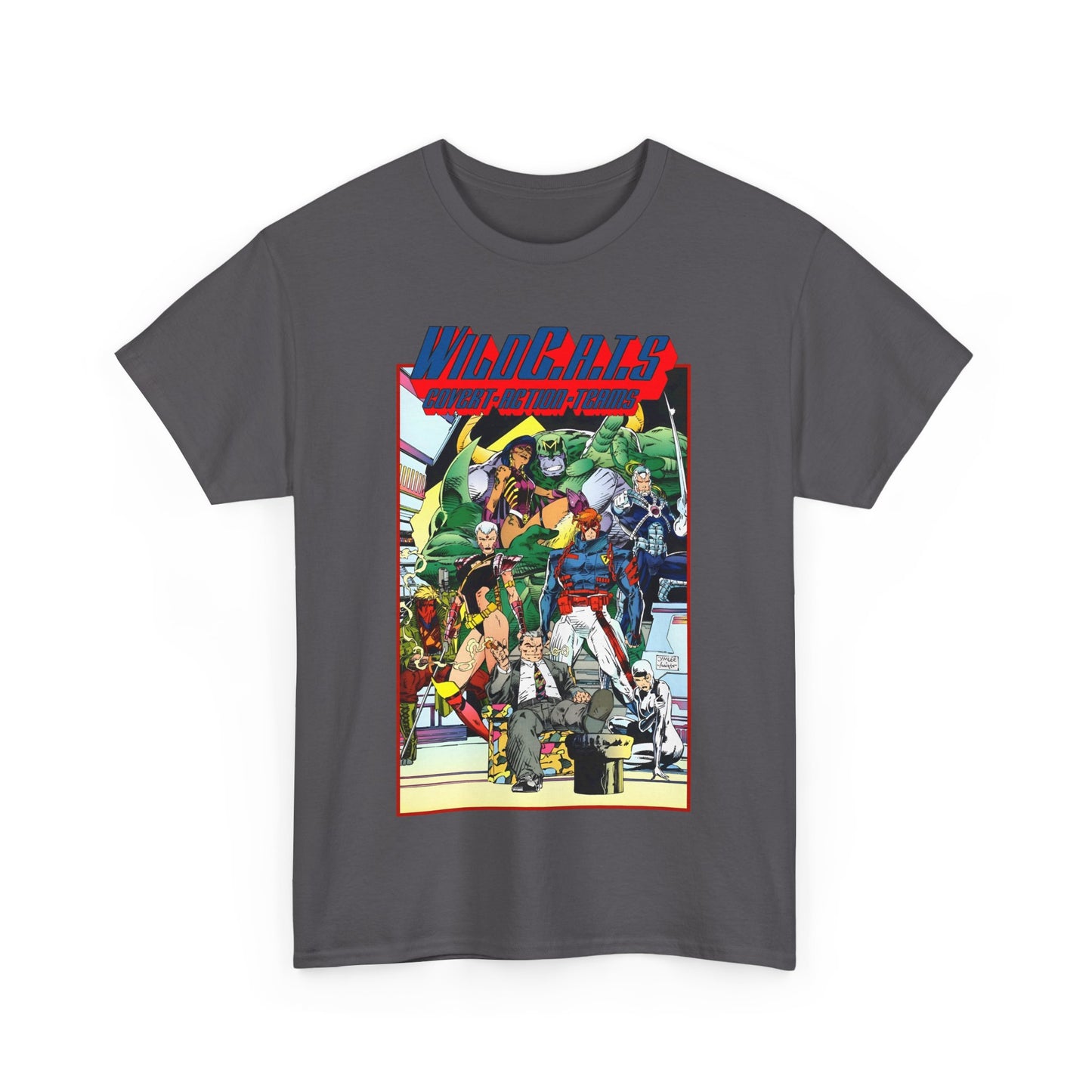 Wildcats Shirt - Jim Lee Art - Warblade, Maul, Voodoo, Grifter, Zealot, Emp, Void - Image Comics/Wildstorm/DC Comics