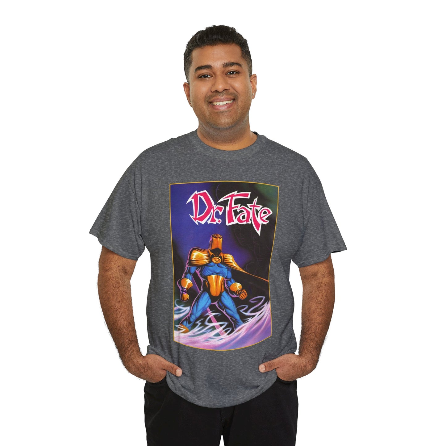 Dr Fate T-Shirt - Shawn McManus Art - Kent Nelson, Nabu - JSA, JLI Member - Lords of Order - DC Comics